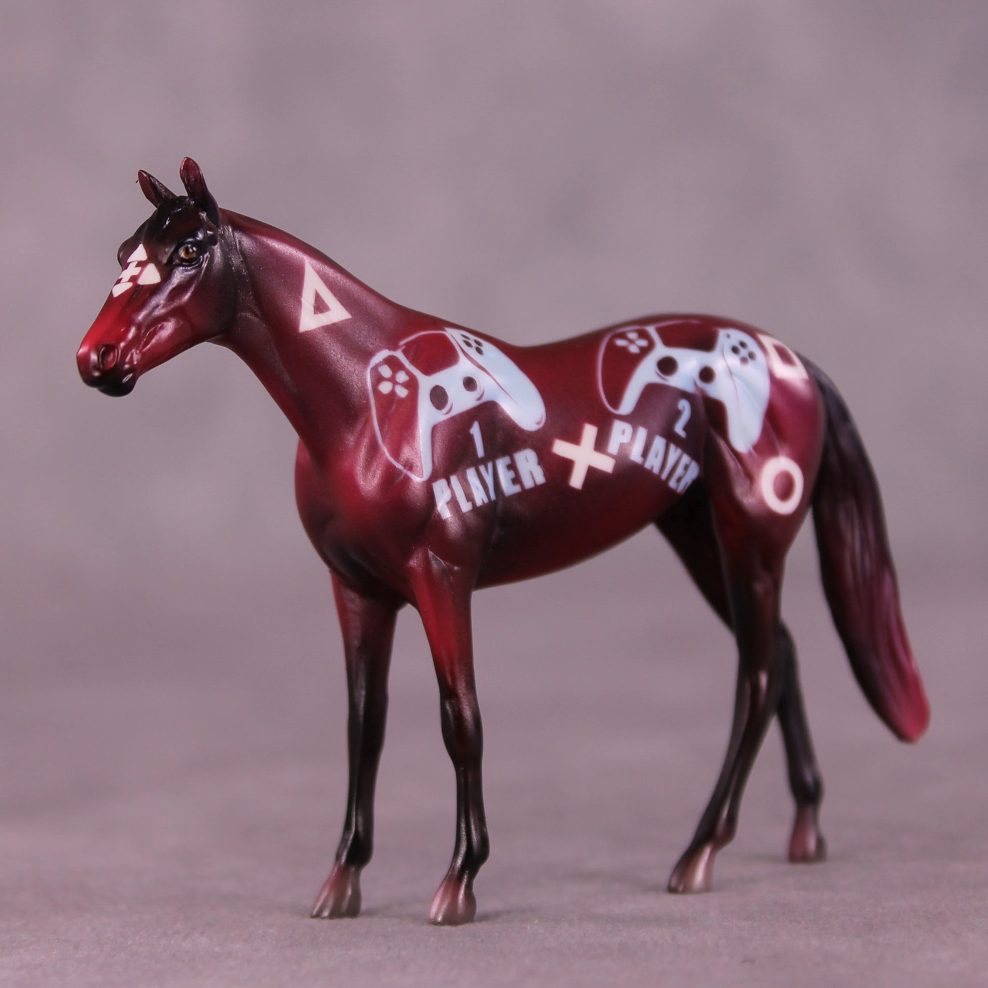 Let's Play OOAK Chip Thoroughbred by Kike (Enrique) Duarte SCD25