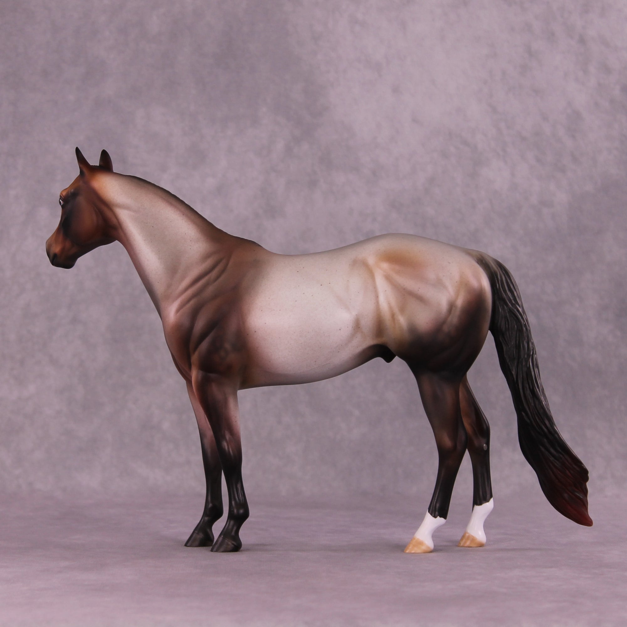 Coco Puff OOAK Ideal Stock Horse by Julie Keim DDOOAKs25