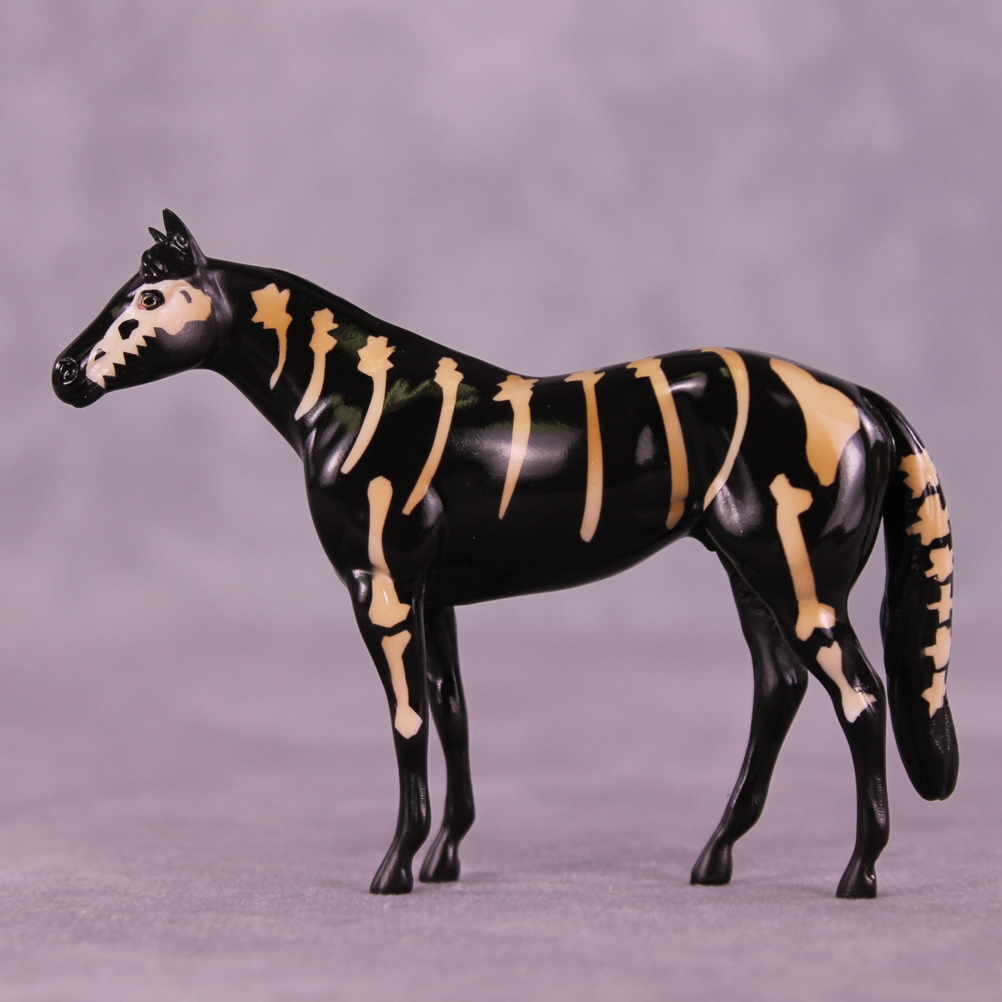 Bones OOAK Chip Stock Horse by Kike (Enrique) Duarte MS25