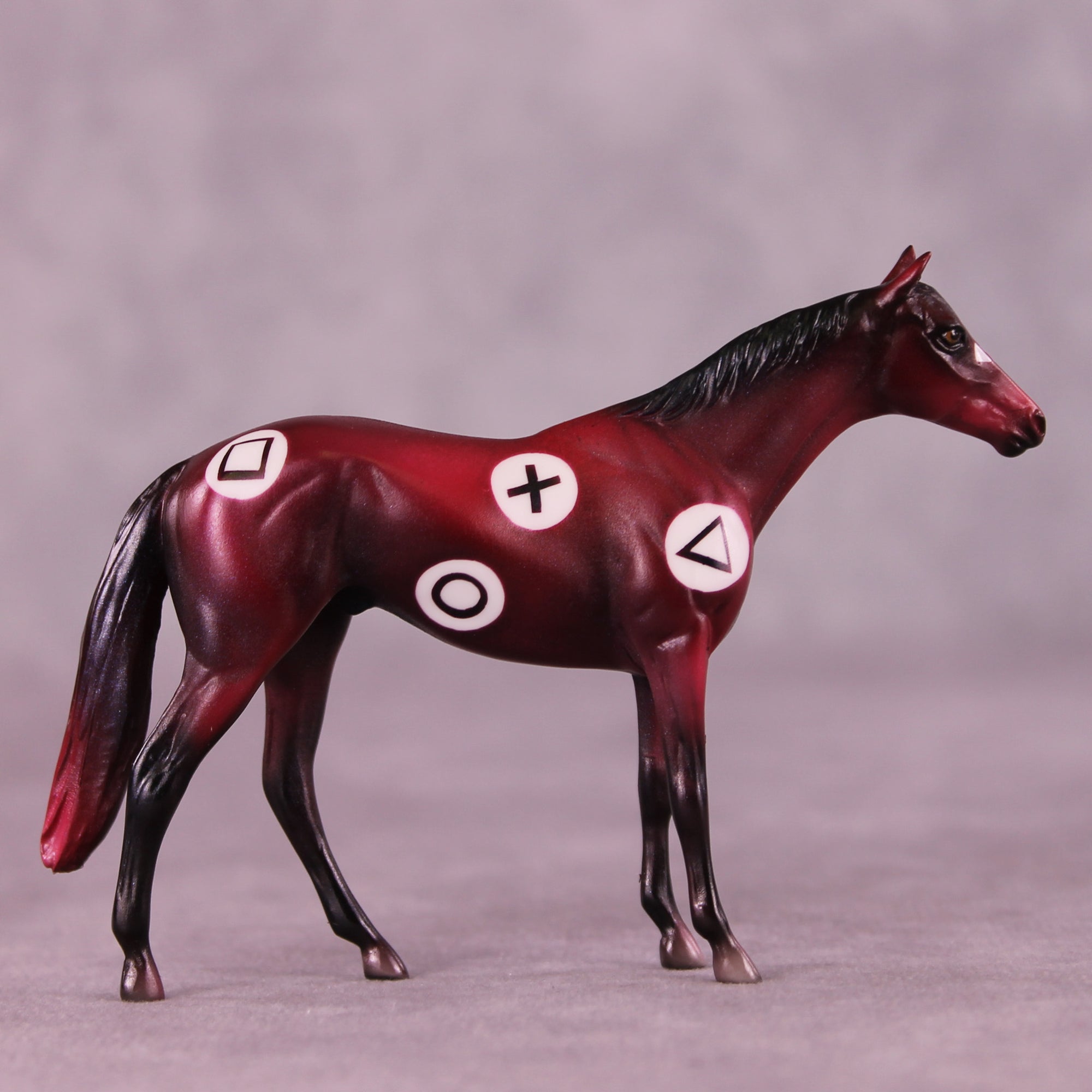 Let's Play OOAK Chip Thoroughbred by Kike (Enrique) Duarte SCD25