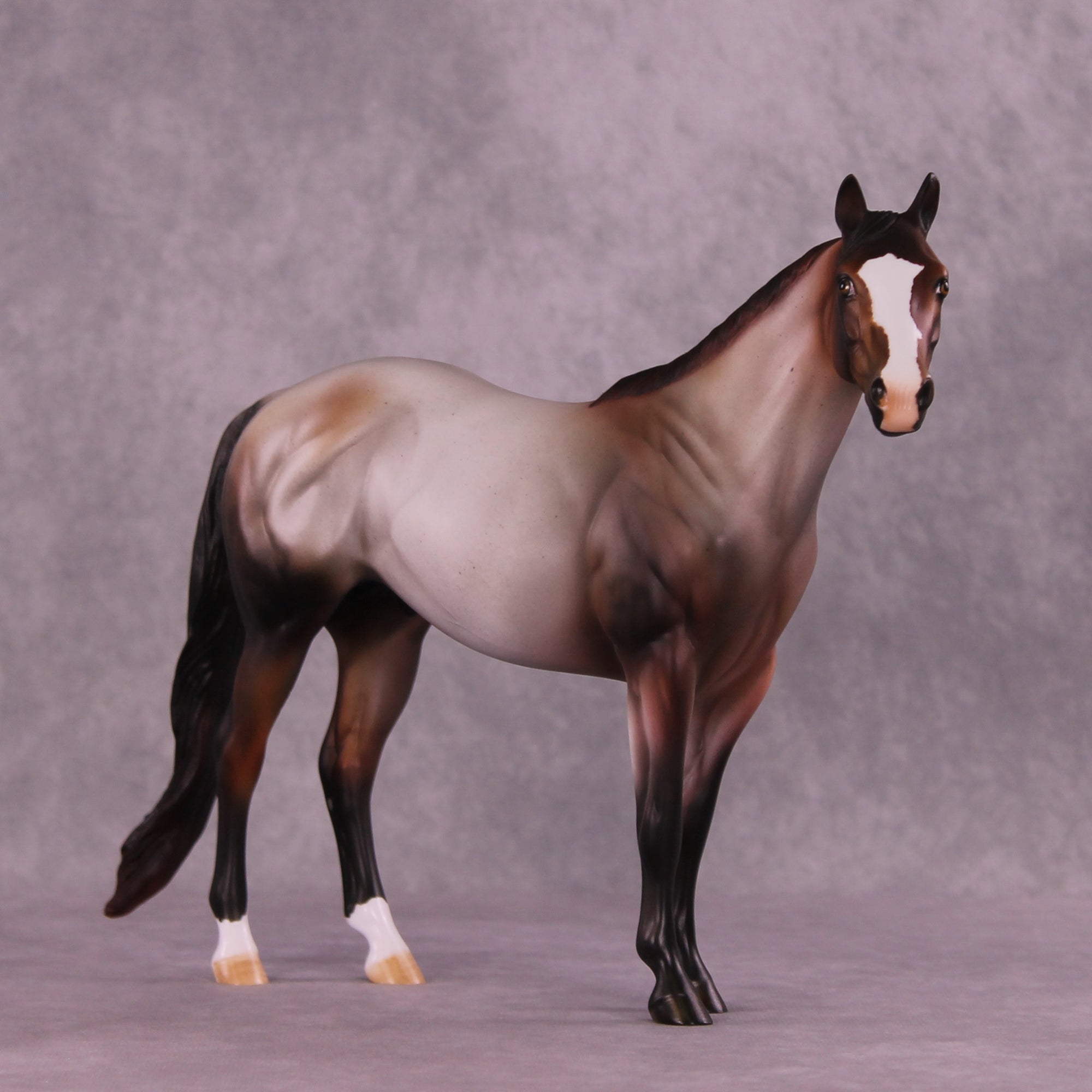 Coco Puff OOAK Ideal Stock Horse by Julie Keim DDOOAKs25