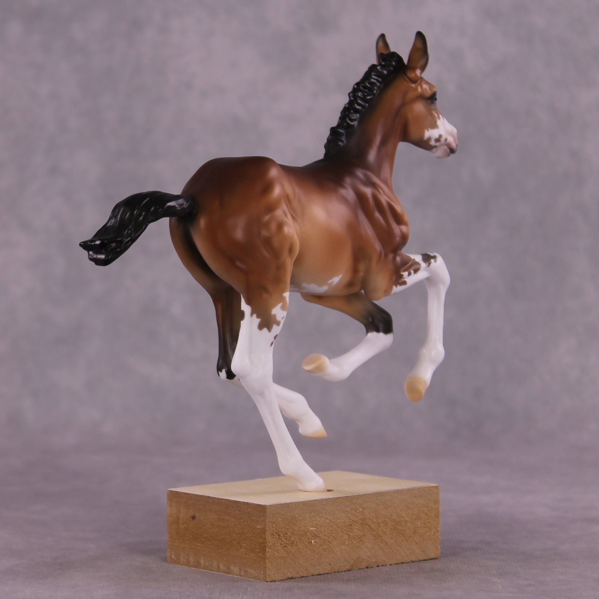 "Legally Thorne" OOAK Pimento Foal Blind Bag by Ellen Robbins SHCF25