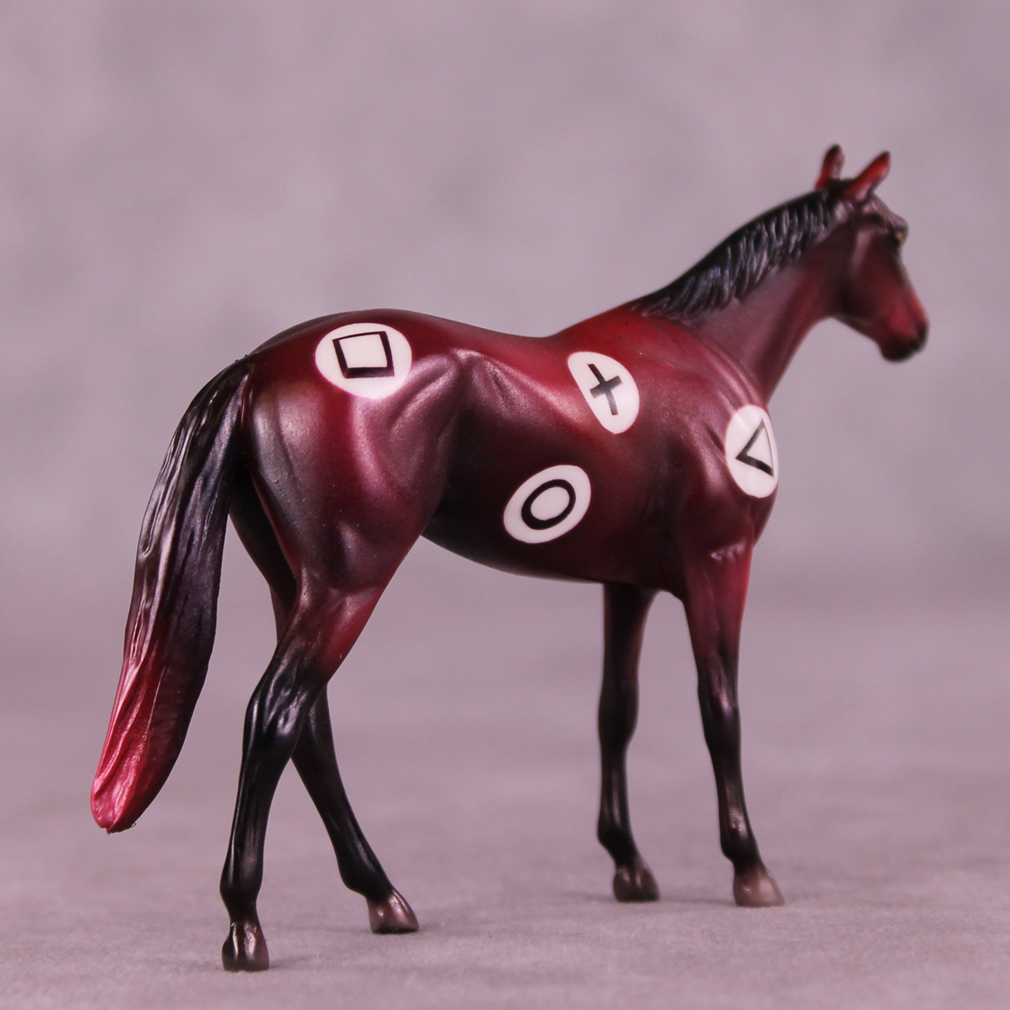 Let's Play OOAK Chip Thoroughbred by Kike (Enrique) Duarte SCD25