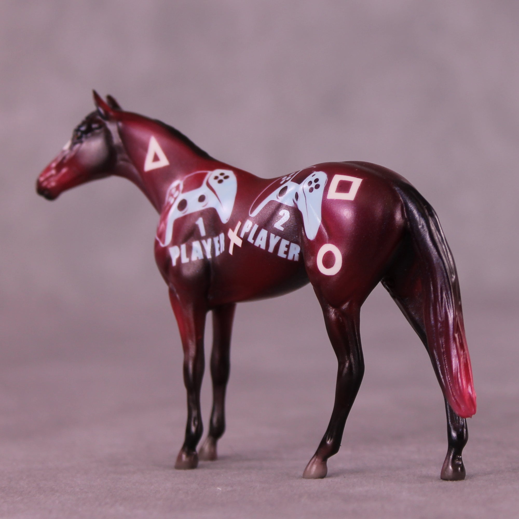 Let's Play OOAK Chip Thoroughbred by Kike (Enrique) Duarte SCD25