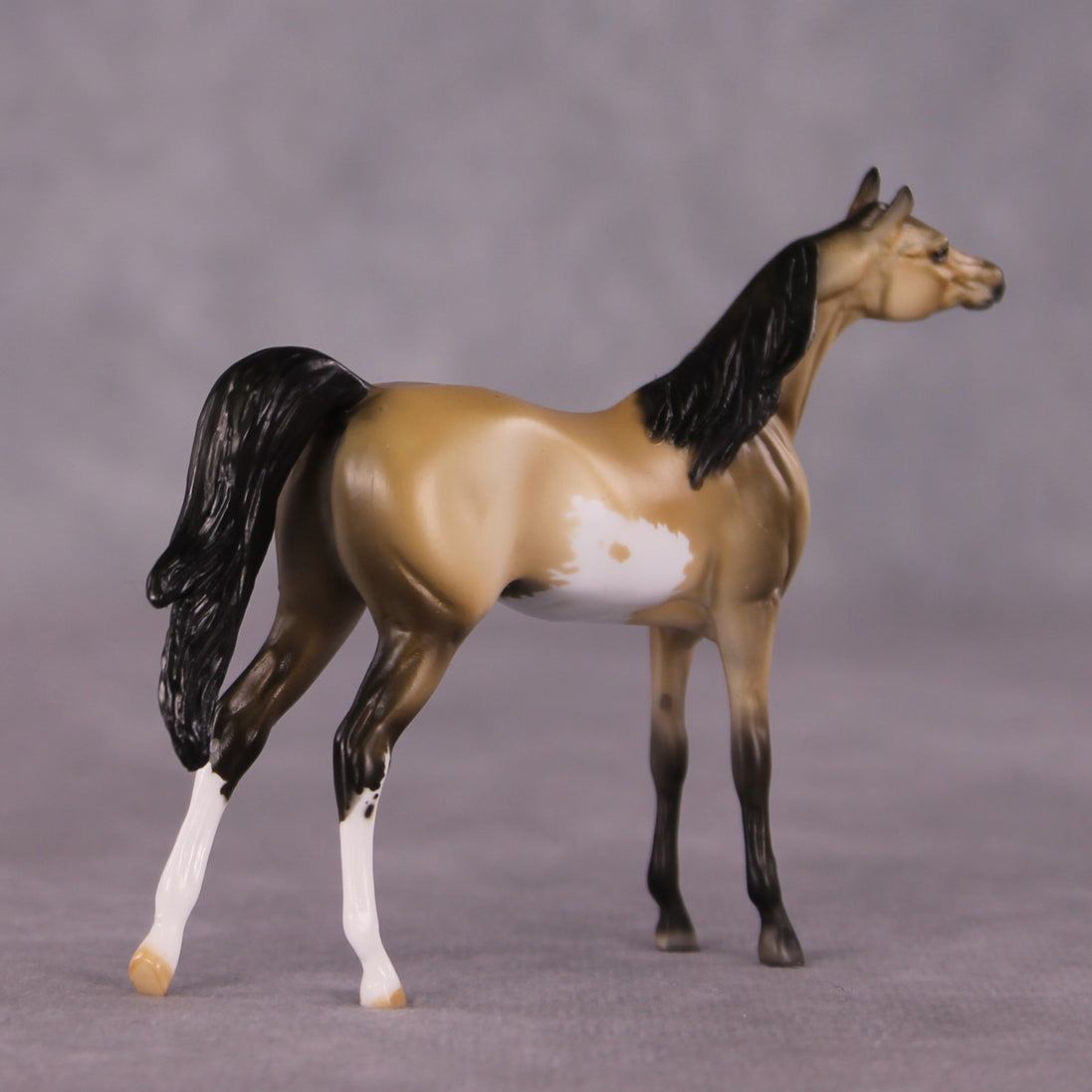 "Pilcrow" OOAK Arabian Chip by Dawn Quick SHCF25OS