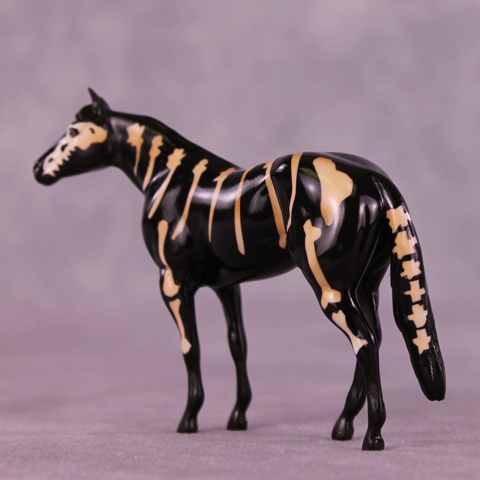 Bones OOAK Chip Stock Horse by Kike (Enrique) Duarte MS25