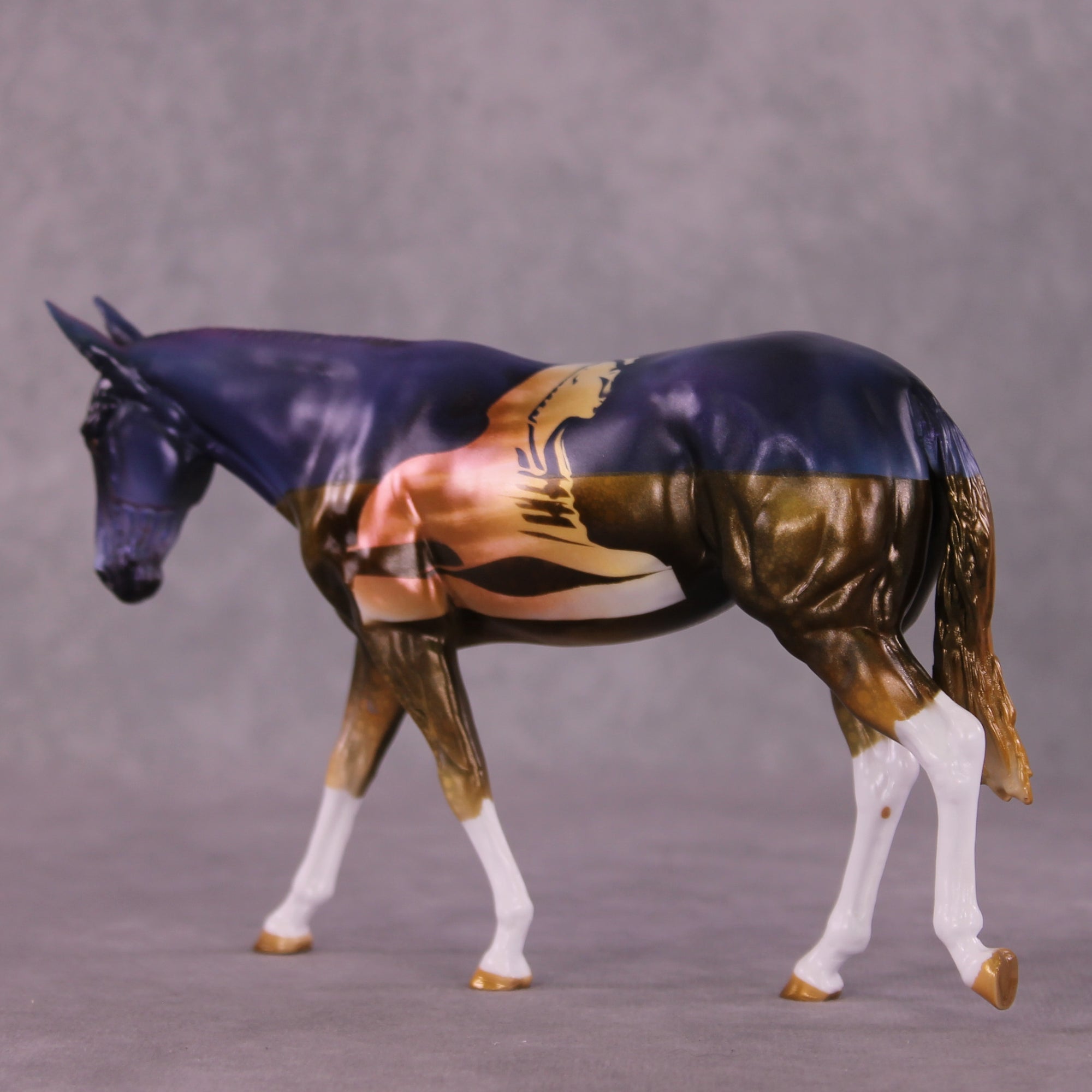 Sphynx OOAK Pebble Mule by Kike Duarte LHS25