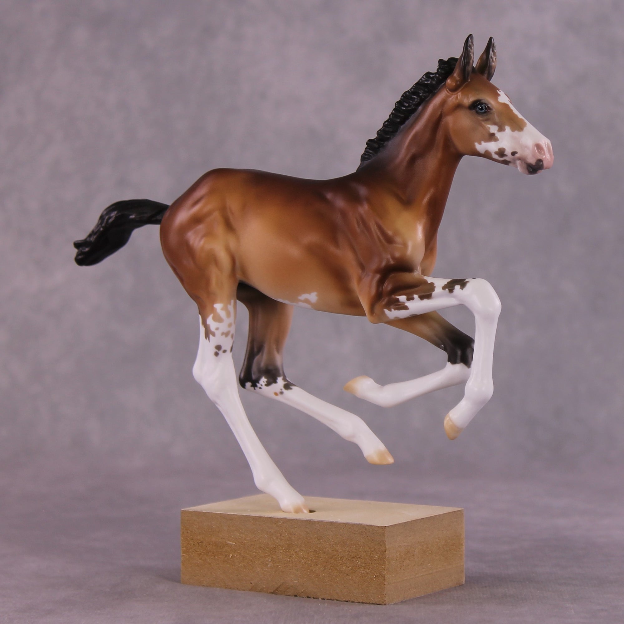 "Legally Thorne" OOAK Pimento Foal Blind Bag by Ellen Robbins SHCF25