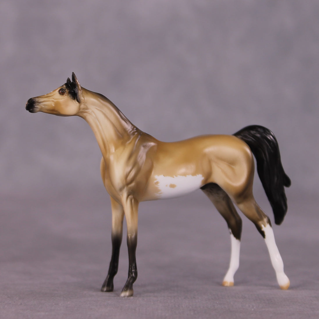 "Pilcrow" OOAK Arabian Chip by Dawn Quick SHCF25OS