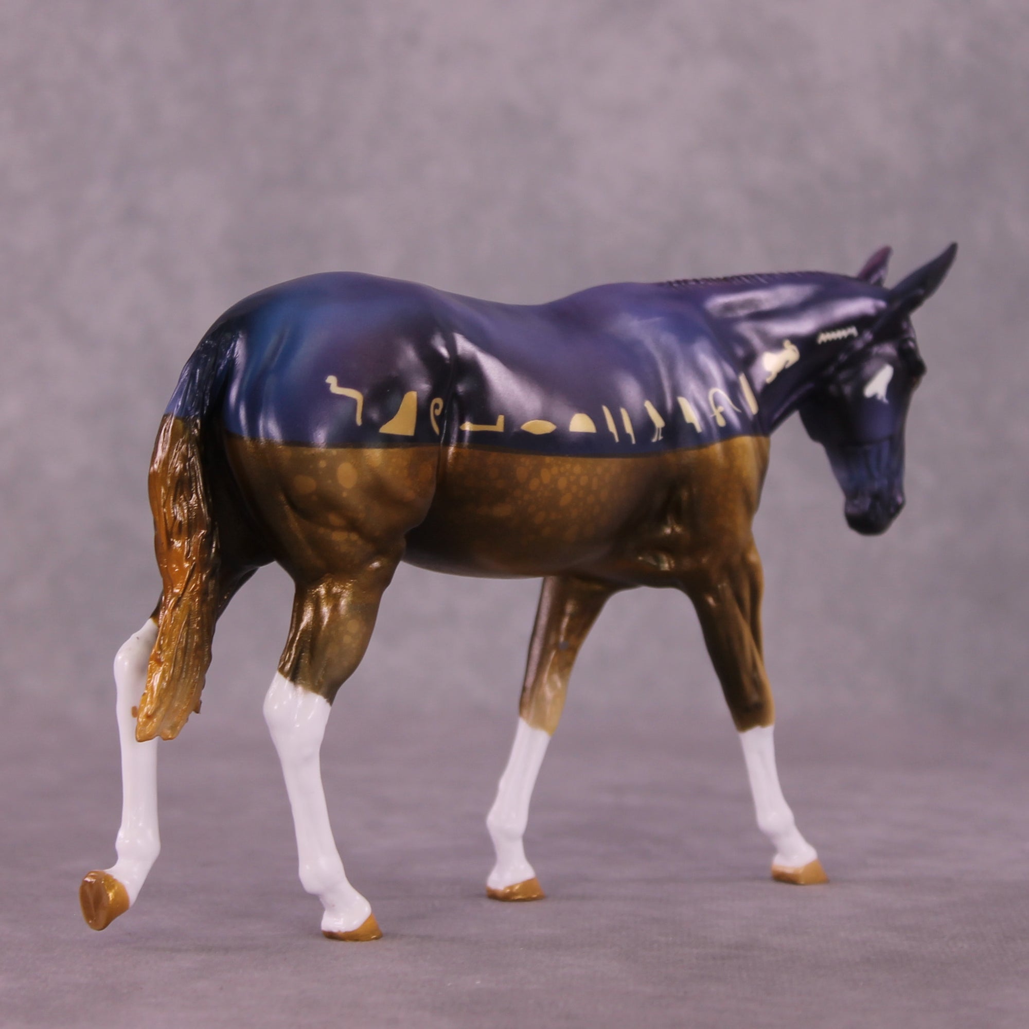 Sphynx OOAK Pebble Mule by Kike Duarte LHS25