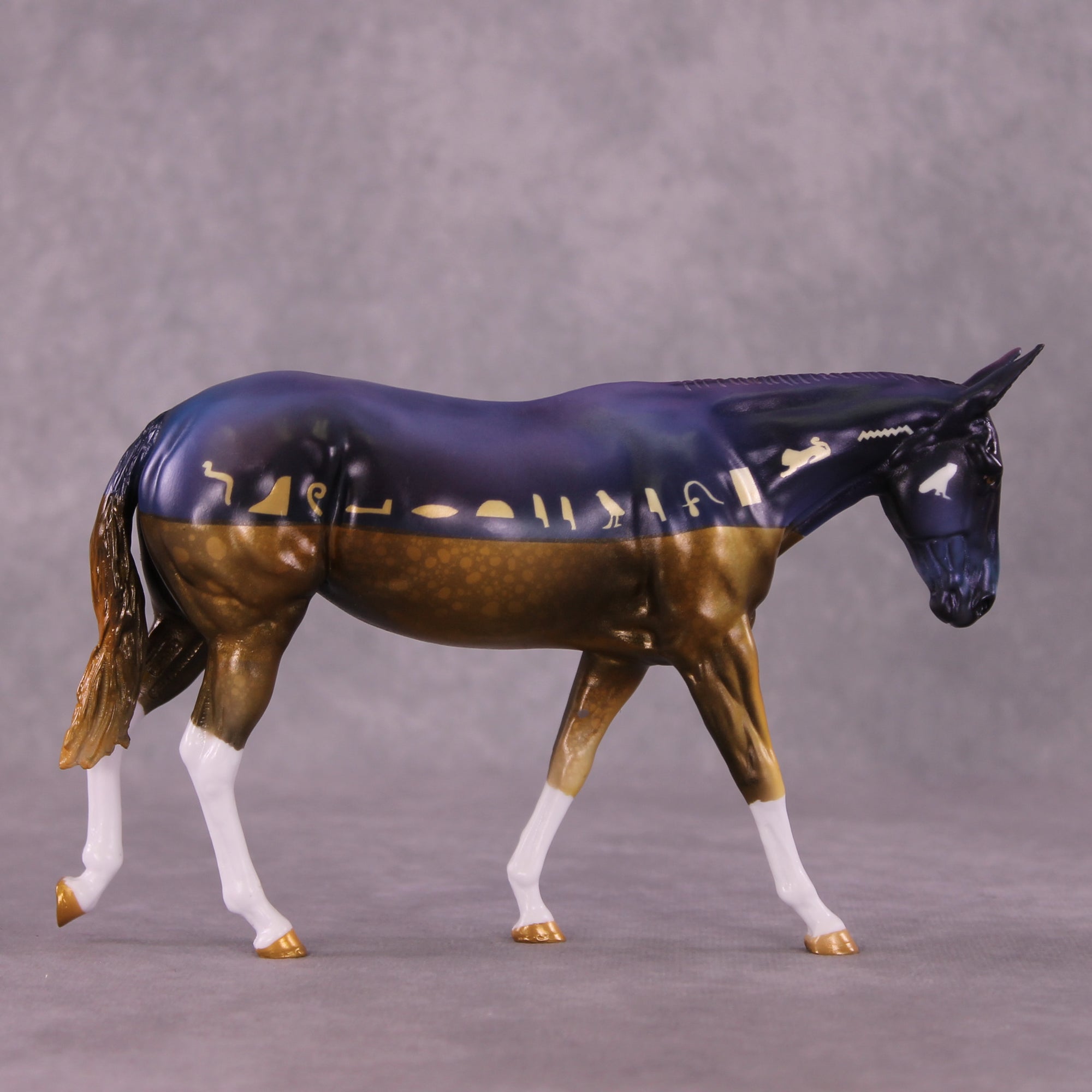 Sphynx OOAK Pebble Mule by Kike Duarte LHS25