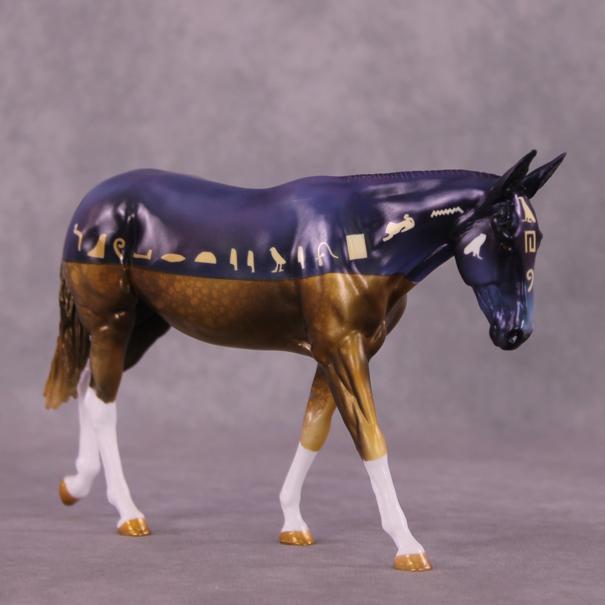 Sphynx OOAK Pebble Mule by Kike Duarte LHS25