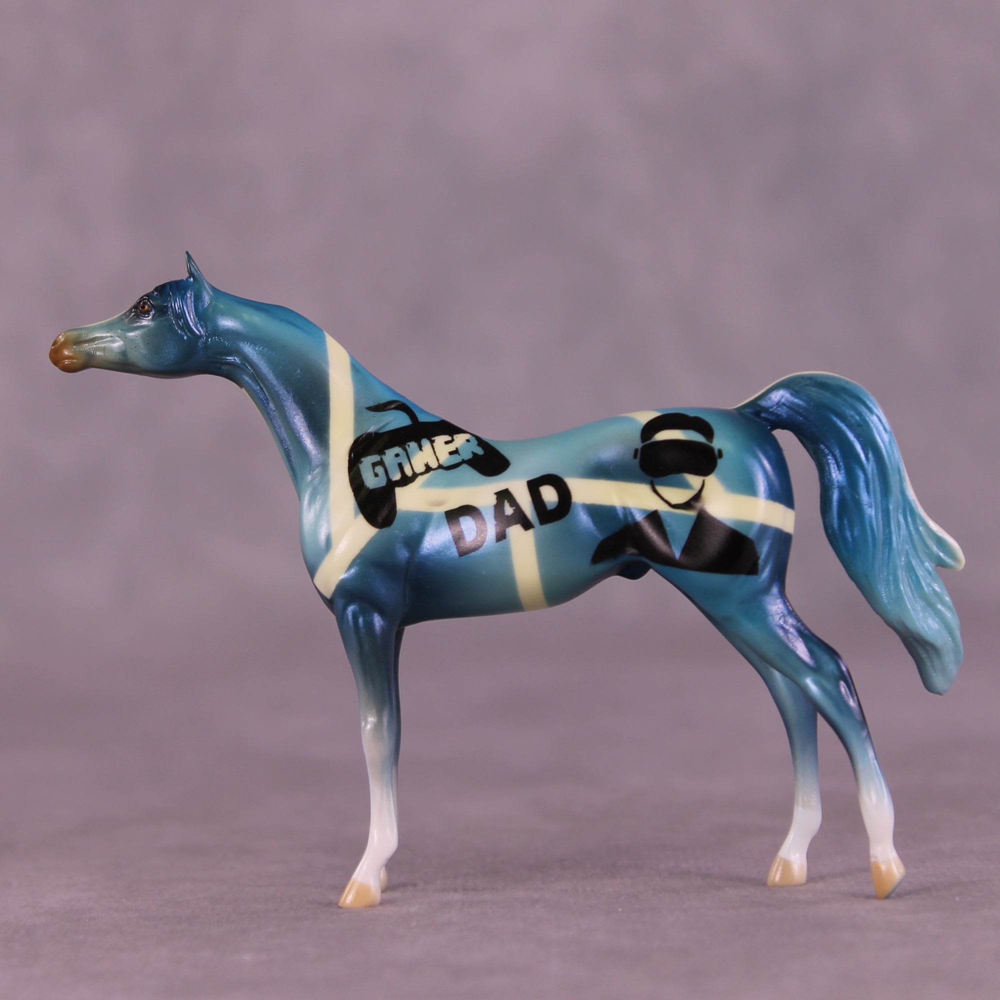 Gamer Dad OOAK Chip Arabian by Kike (Enrique) Duarte SCD25