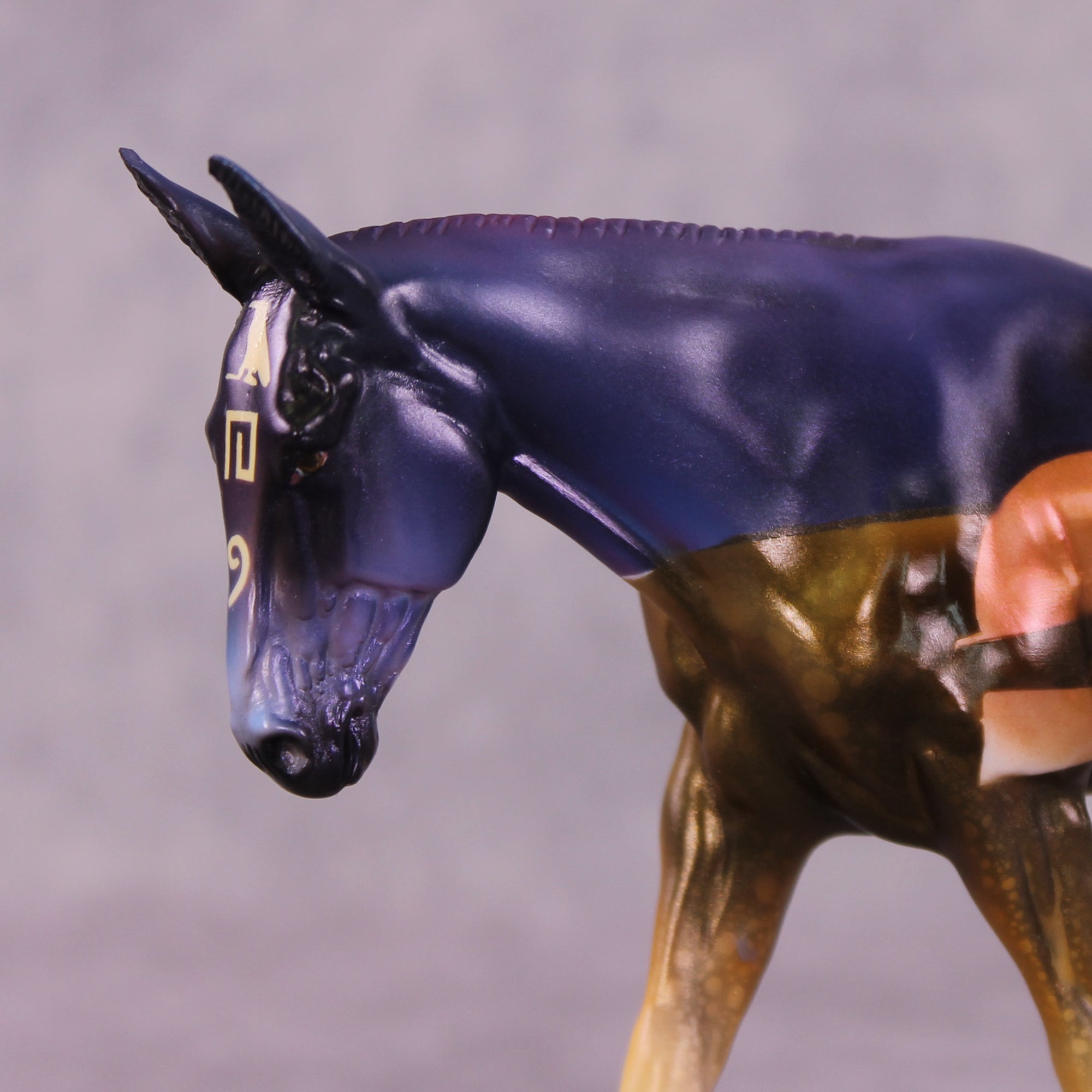 Sphynx OOAK Pebble Mule by Kike Duarte LHS25