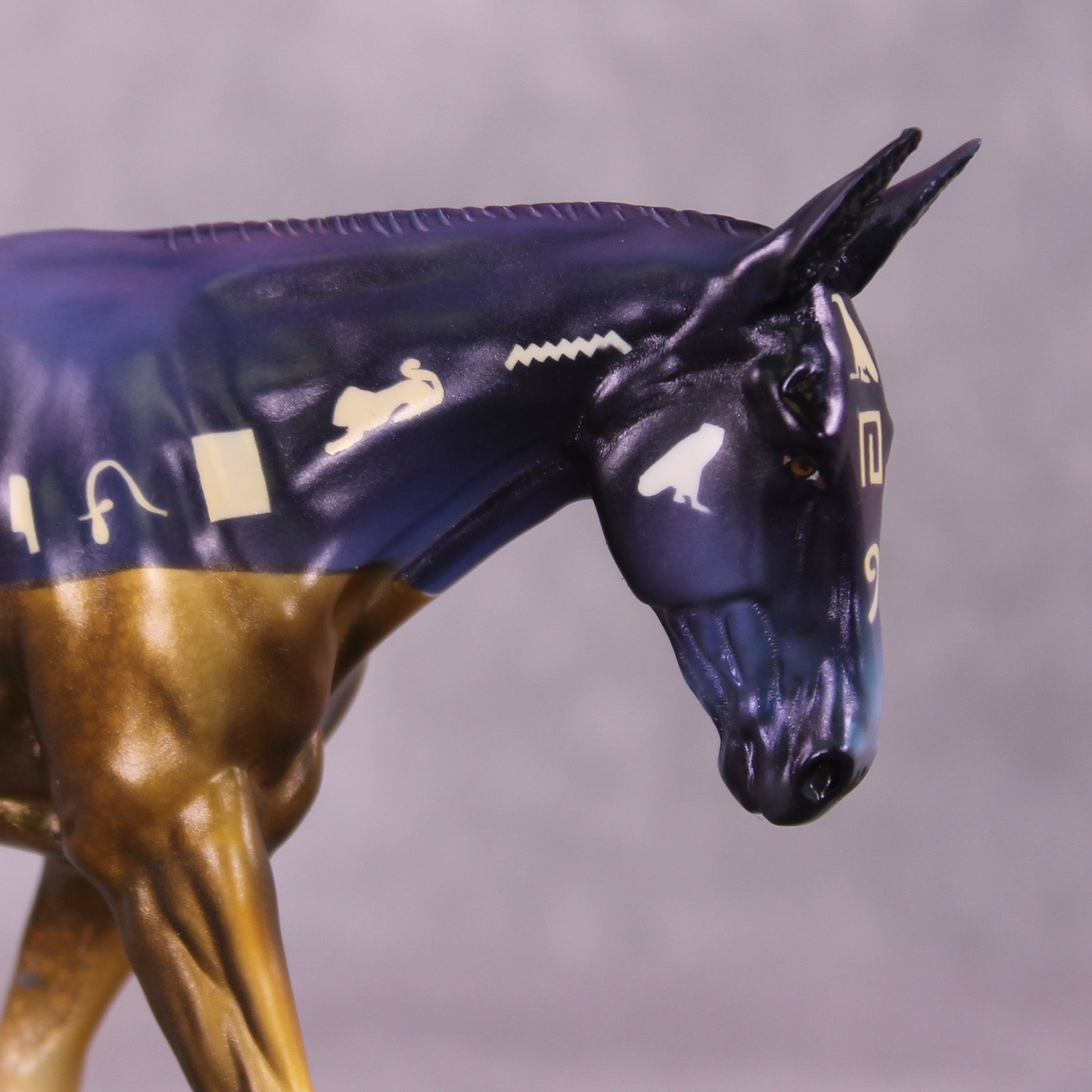 Sphynx OOAK Pebble Mule by Kike Duarte LHS25