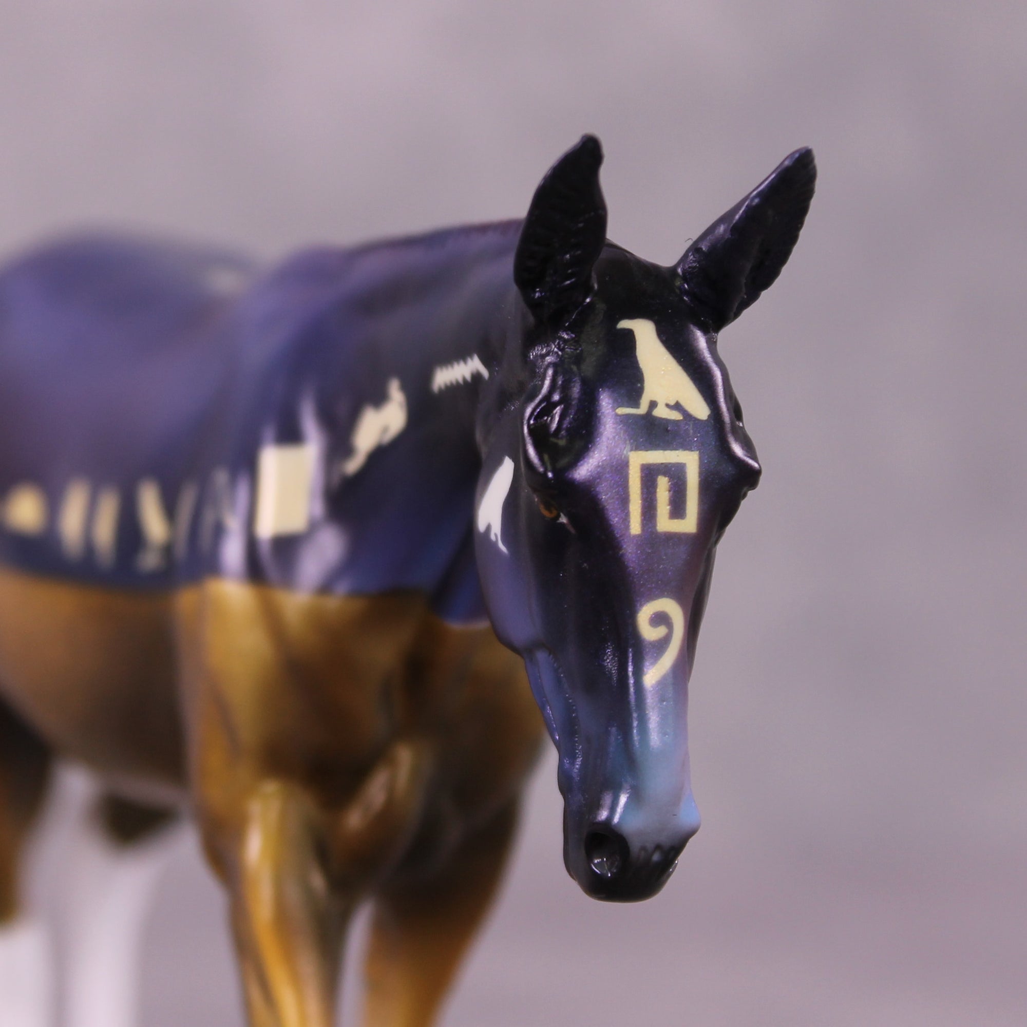 Sphynx OOAK Pebble Mule by Kike Duarte LHS25