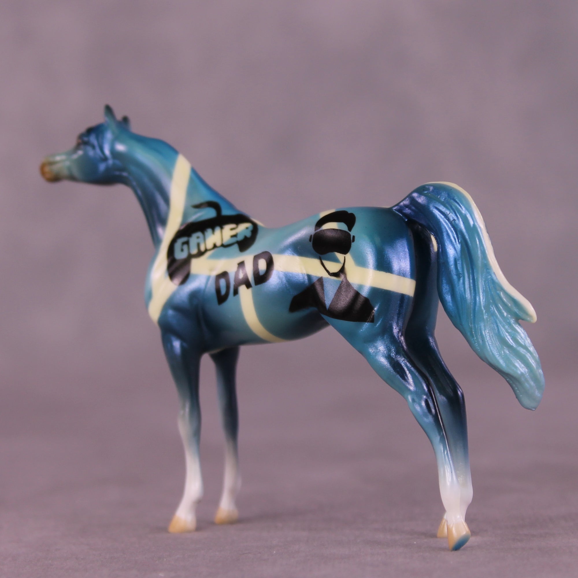 Gamer Dad OOAK Chip Arabian by Kike (Enrique) Duarte SCD25