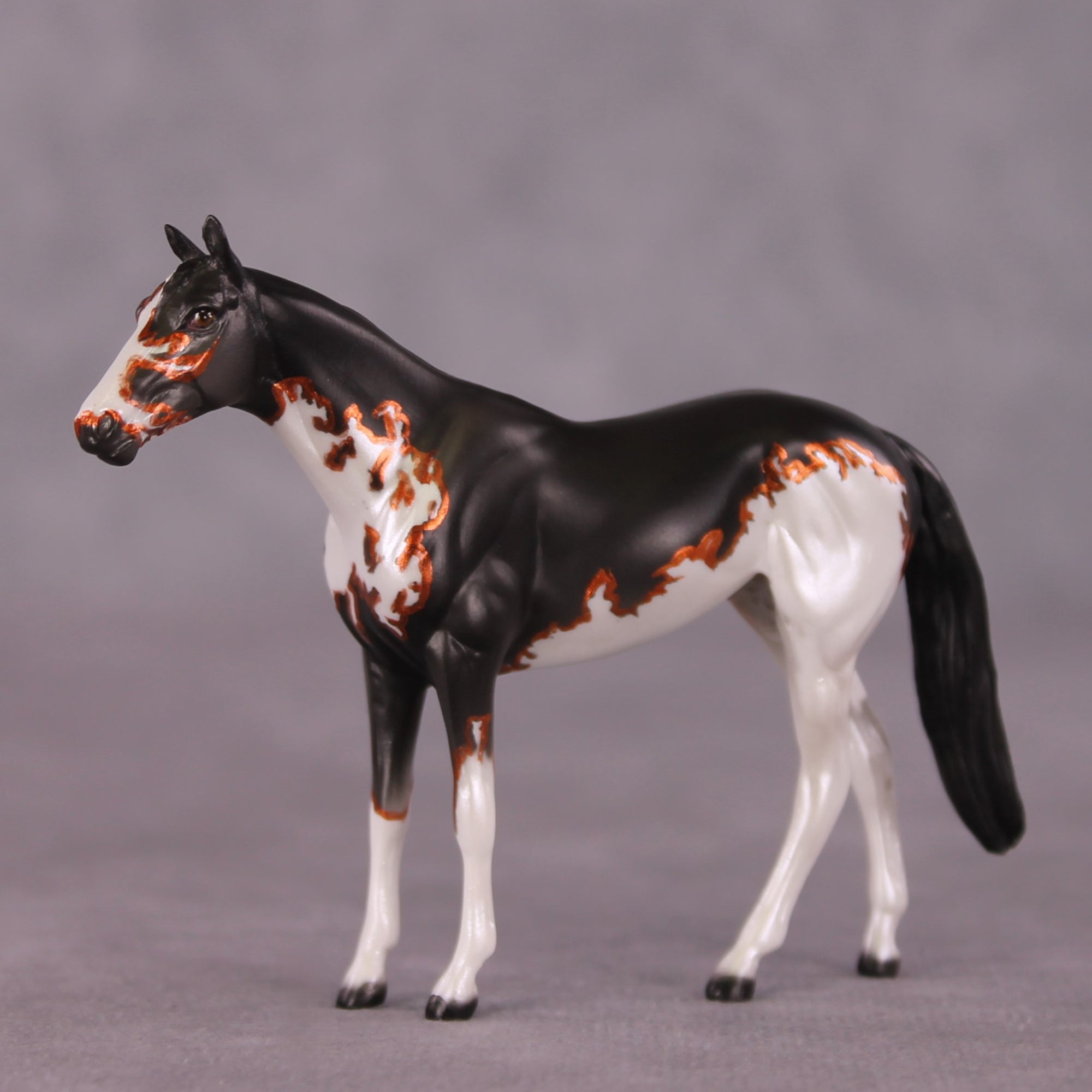 "Accismus" OOAK Thoroghbred Chip by Dawn Quick SHCF25