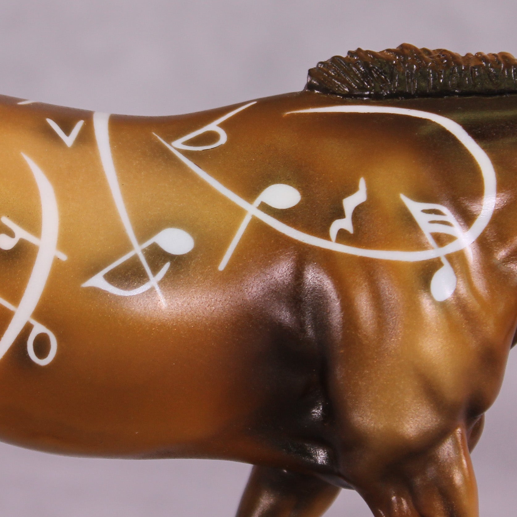 Feel the Rhythm OOAK Pebble Mule by Kike (Enrique) Duarte LHS25