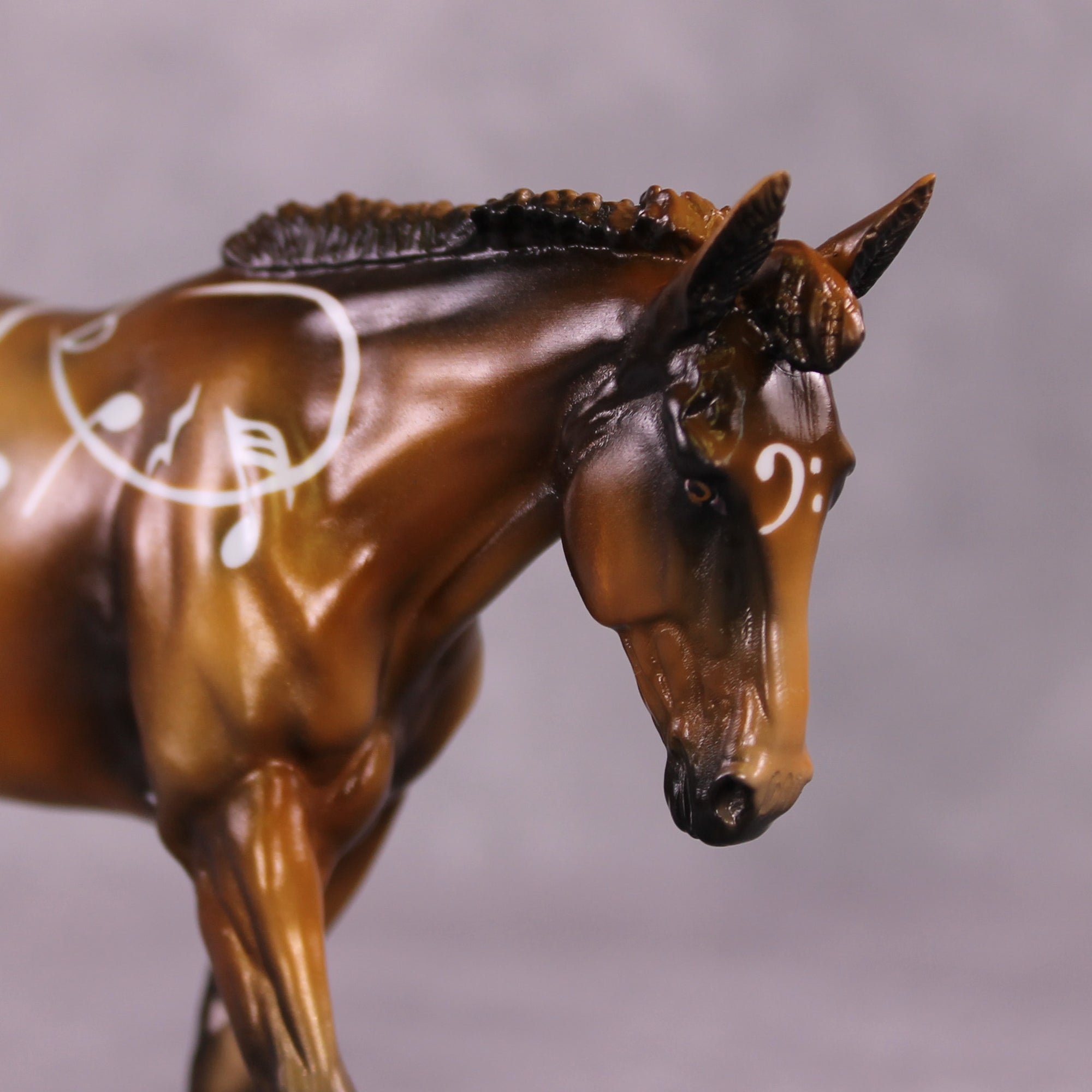 Feel the Rhythm OOAK Pebble Mule by Kike (Enrique) Duarte LHS25