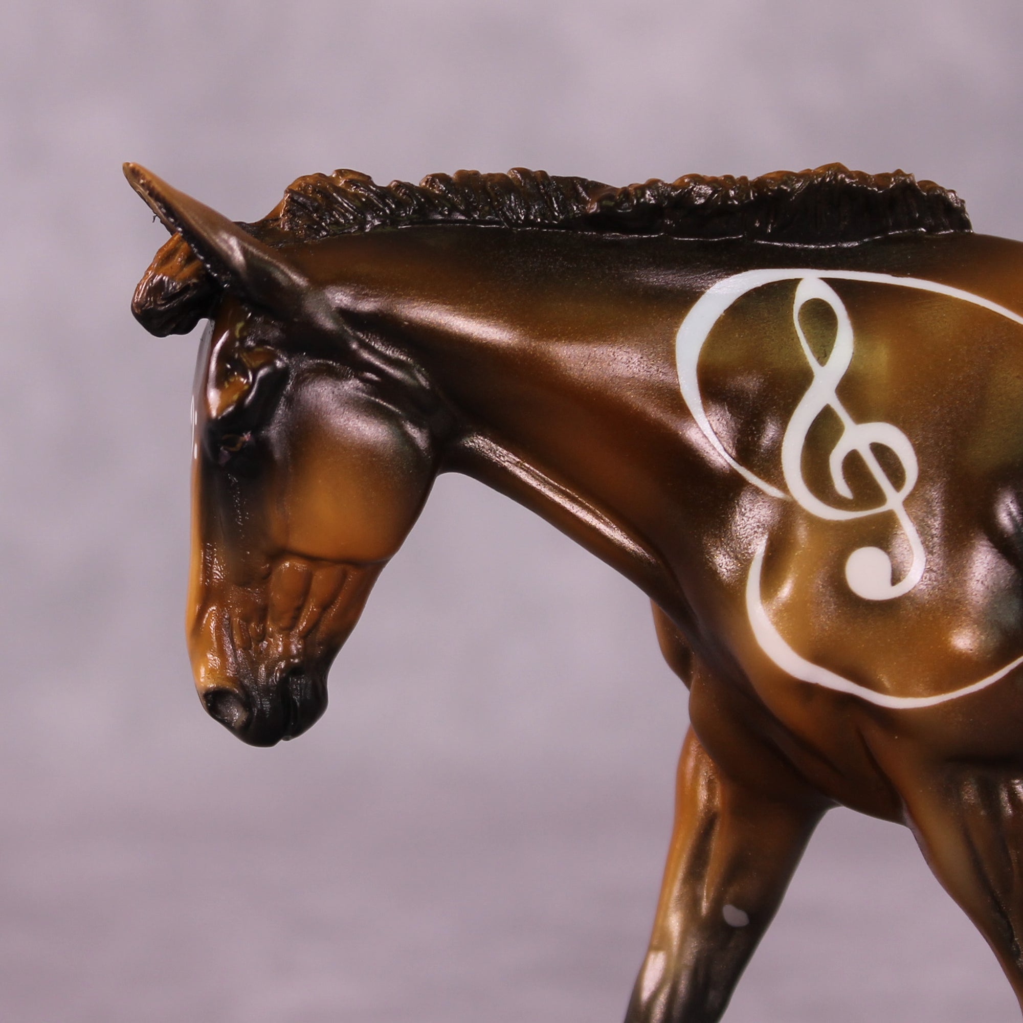 Feel the Rhythm OOAK Pebble Mule by Kike (Enrique) Duarte LHS25