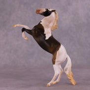 Altair OOAK Rearing Pebble by Anna Rieck Equilocity 2025