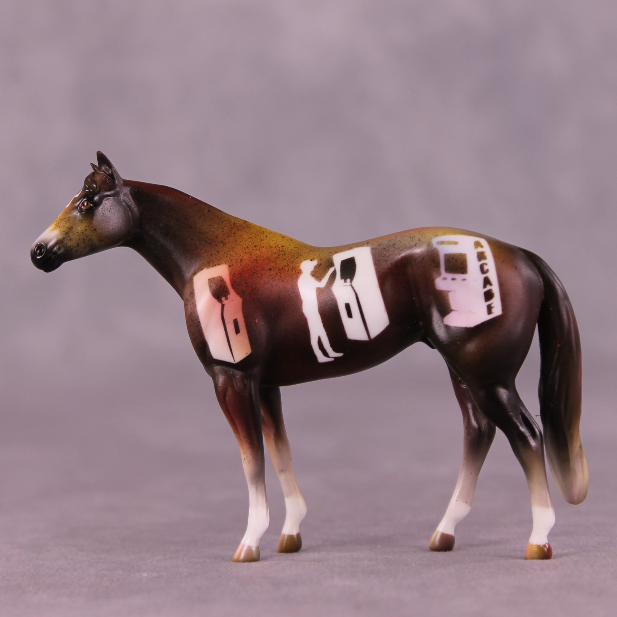 Arcade OOAK Chip Stock Horse by Kike (Enrique) Duarte SCD25