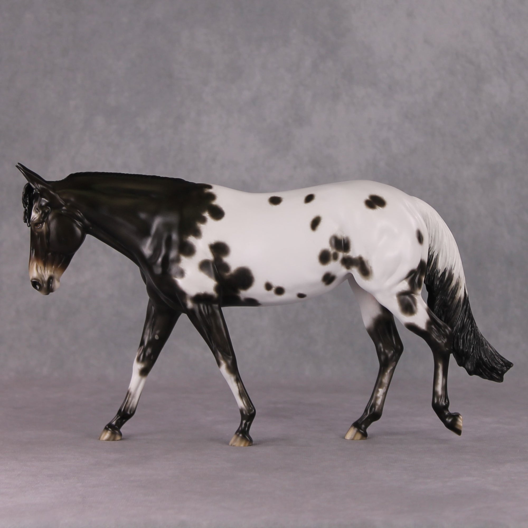 "Jovie" OOAK Appaloosa Large Mule Painted By Sheryl Leisure Best Offers 01/07/25