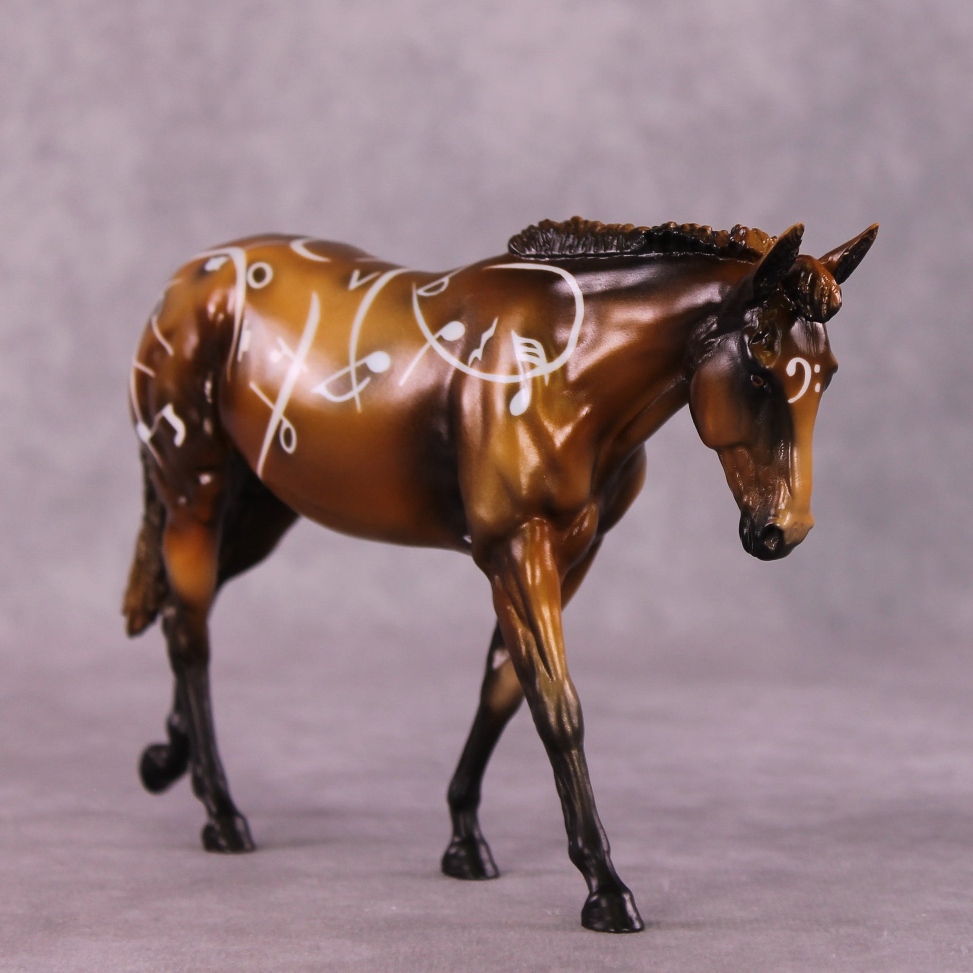 Feel the Rhythm OOAK Pebble Mule by Kike (Enrique) Duarte LHS25