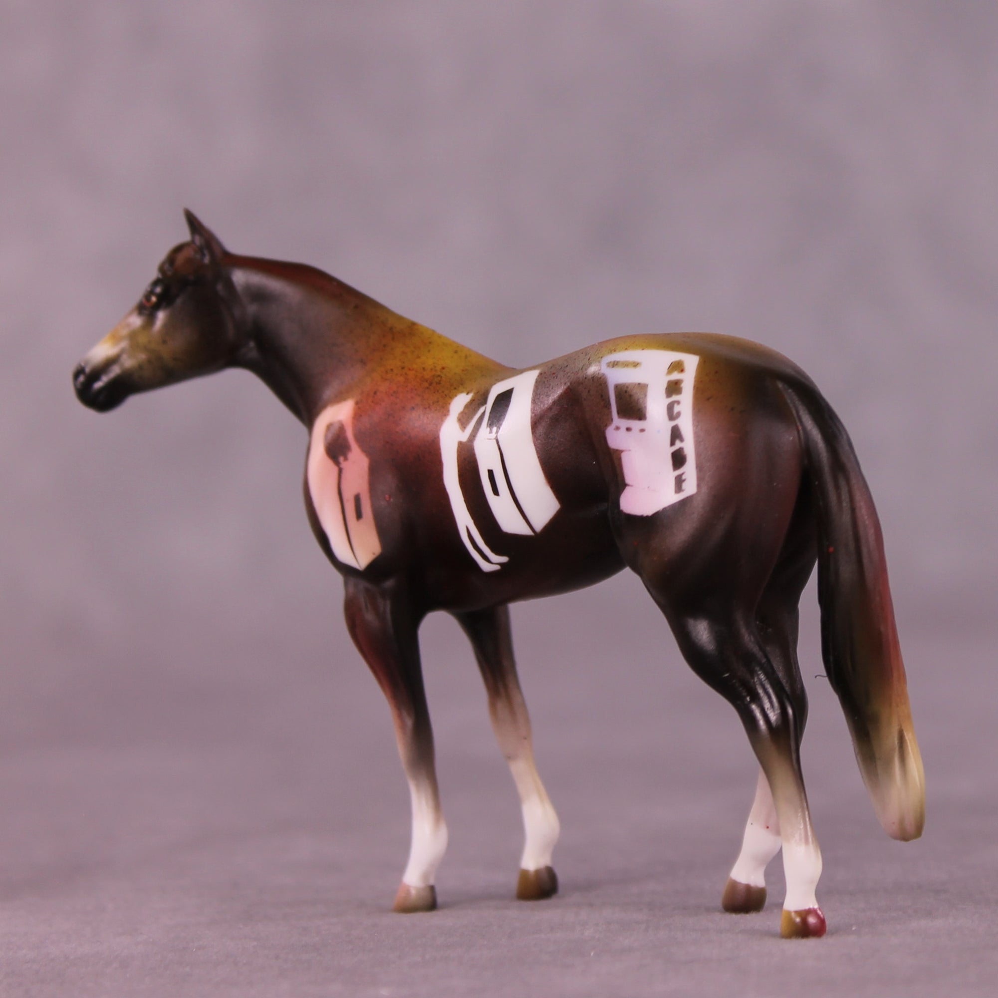 Arcade OOAK Chip Stock Horse by Kike (Enrique) Duarte SCD25