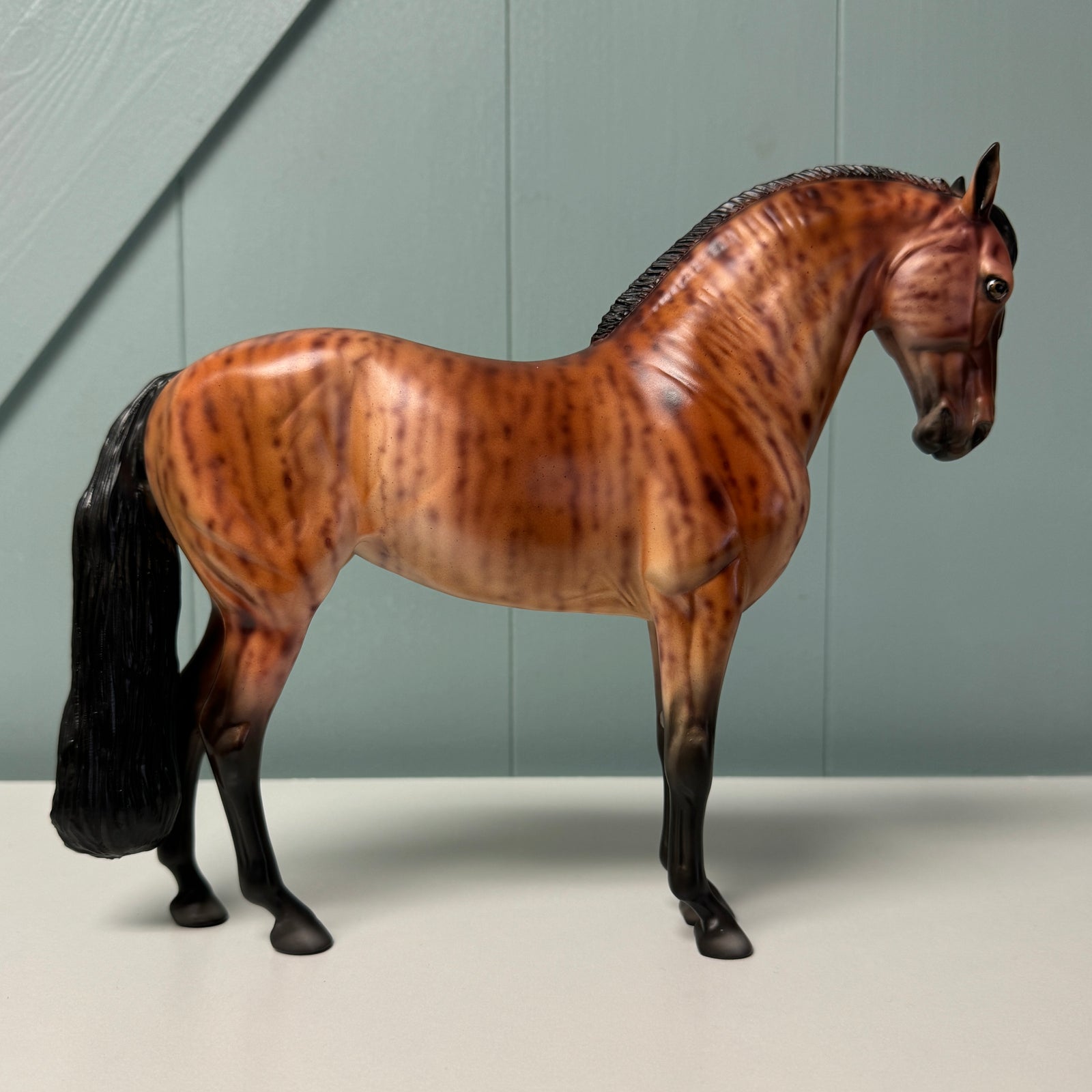 Yara OOAK Brindle Bay Andalusian By Dawn Quick EQ24