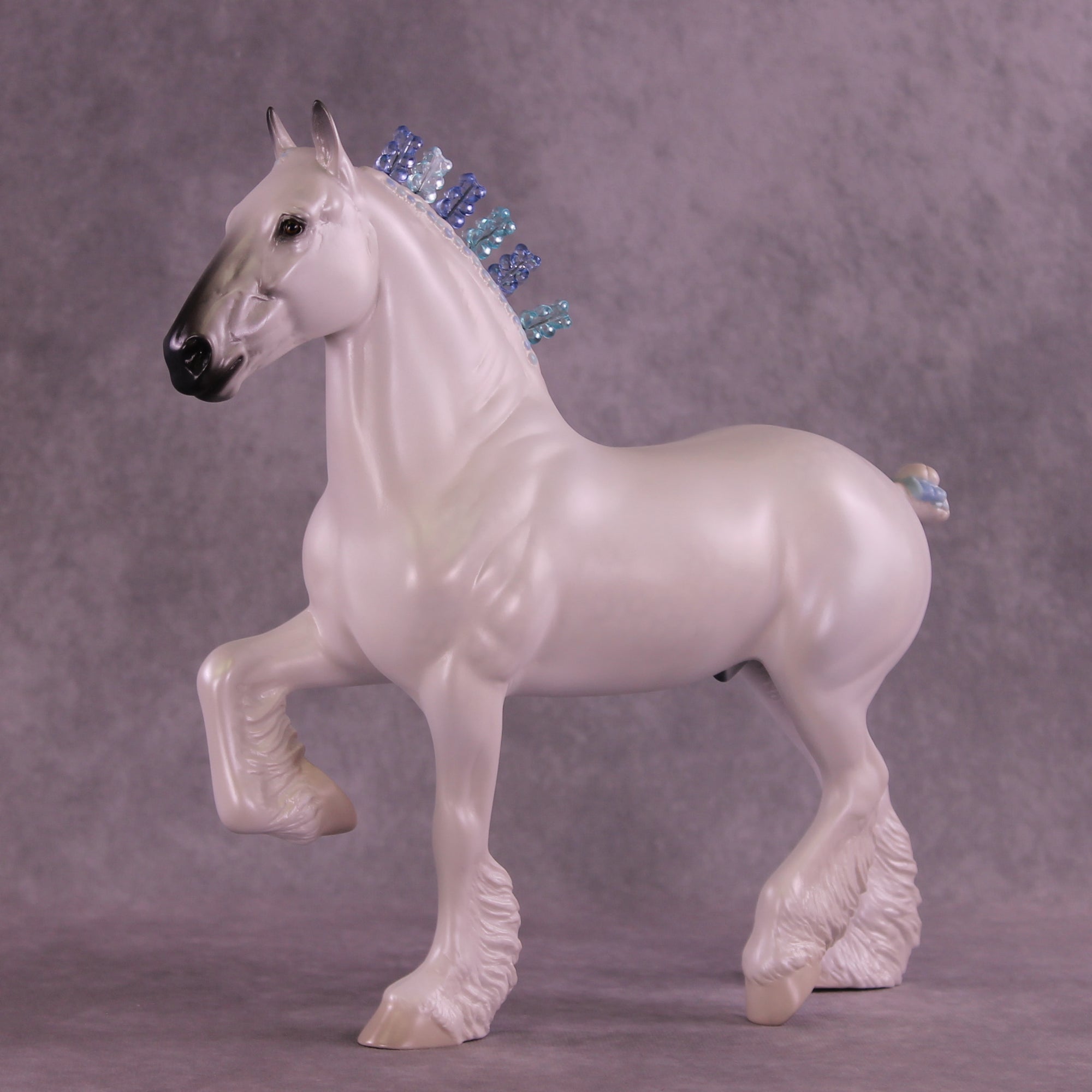 Arktos OOAK FCM Trotting Drafter by Jess Hamill HS25