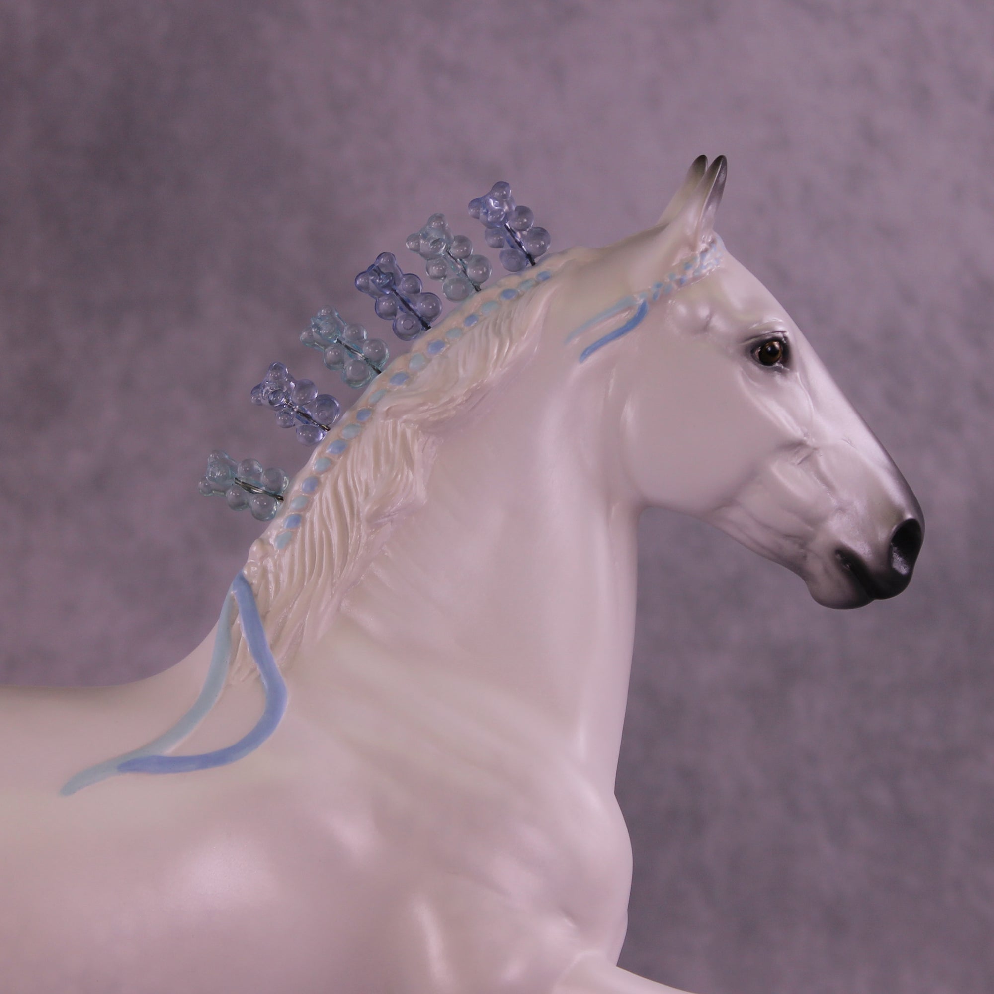 Arktos OOAK FCM Trotting Drafter by Jess Hamill HS25