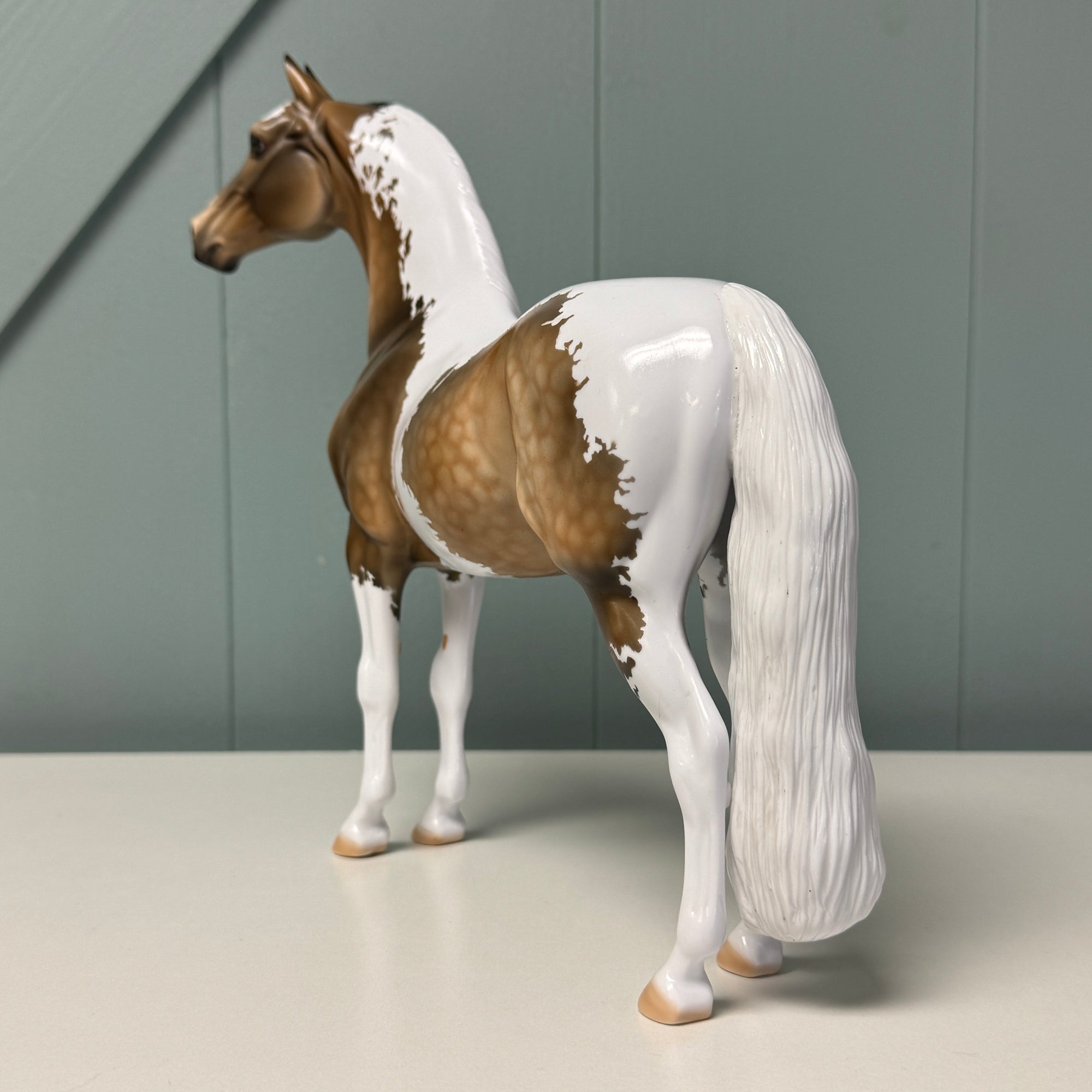 Nacho OOAK Buckskin Tobiano Morgan By Dawn Quick EQ24