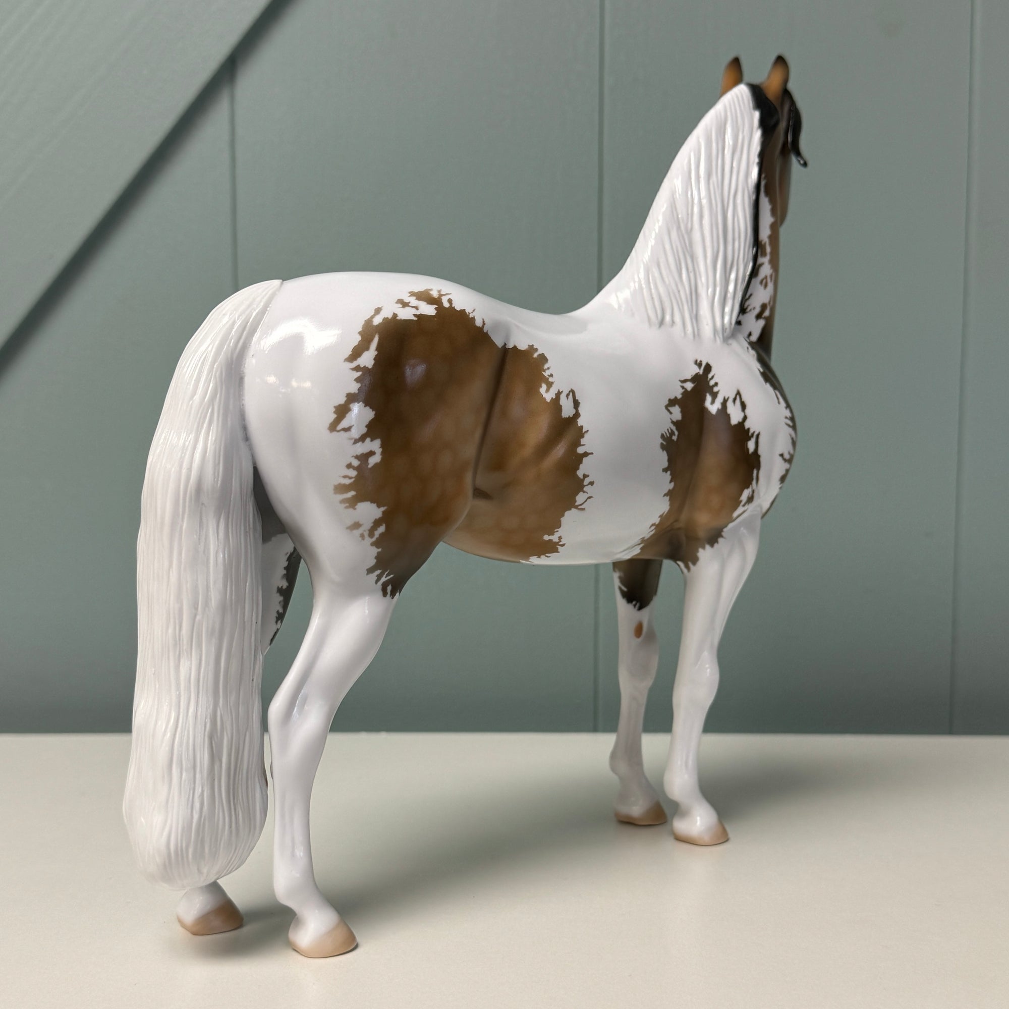 Nacho OOAK Buckskin Tobiano Morgan By Dawn Quick EQ24
