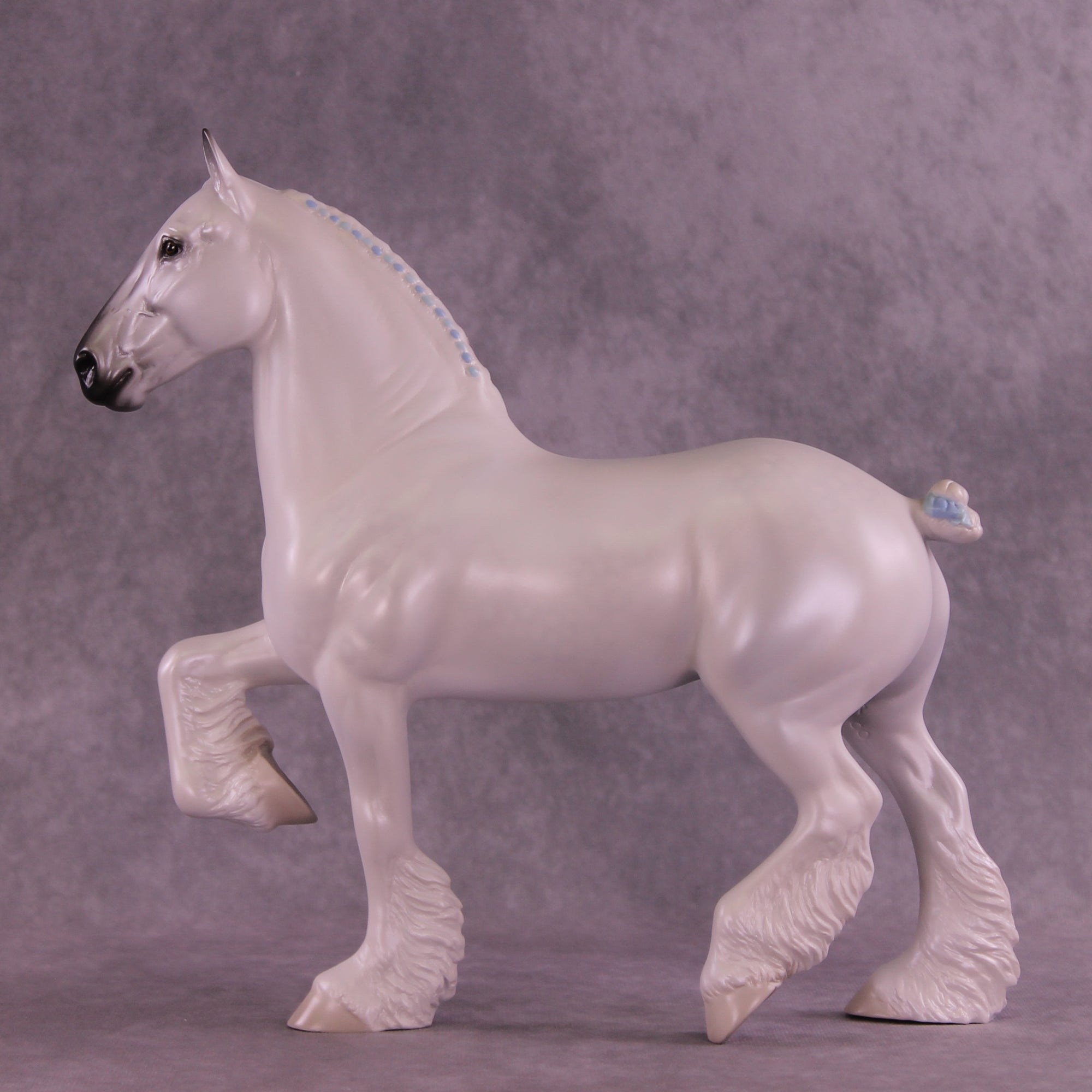 Arktos OOAK FCM Trotting Drafter by Jess Hamill HS25