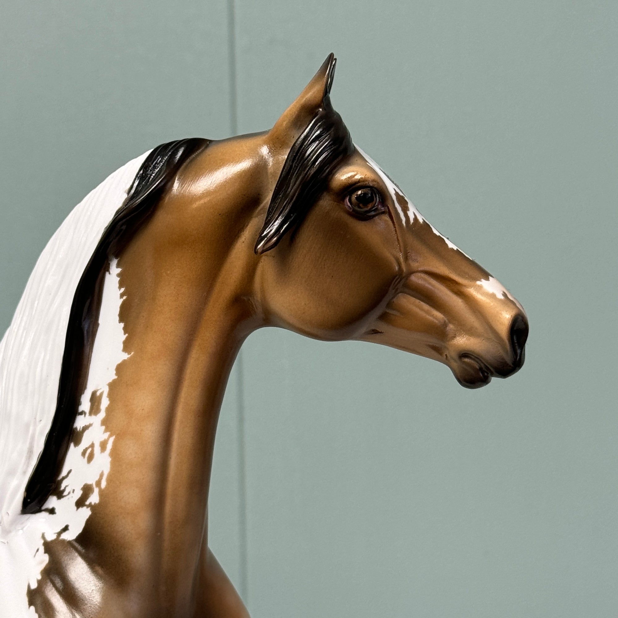 Nacho OOAK Buckskin Tobiano Morgan By Dawn Quick EQ24