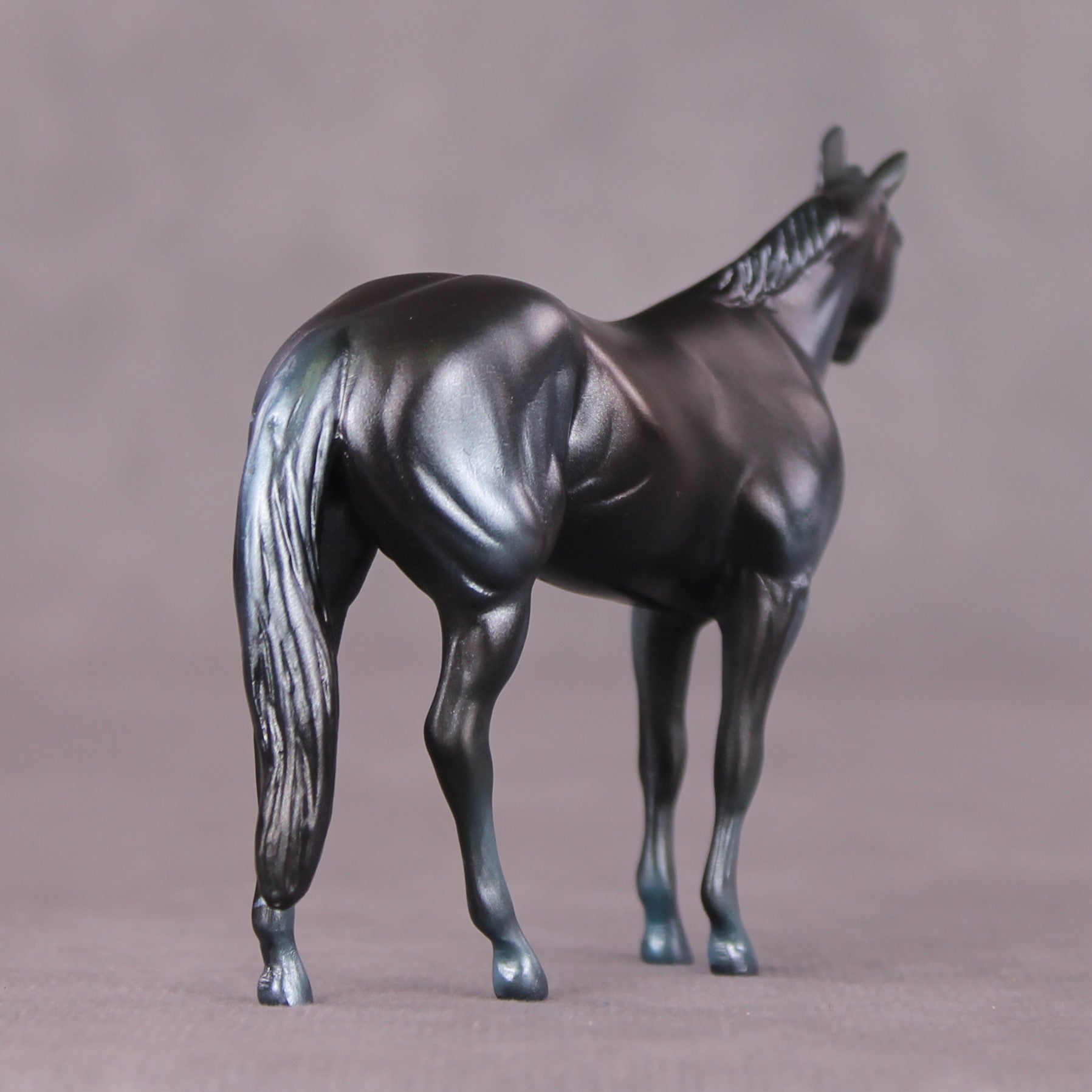 "Lobo Oscuro" OOAK Stock Chip By Kike Duarte SHCF25