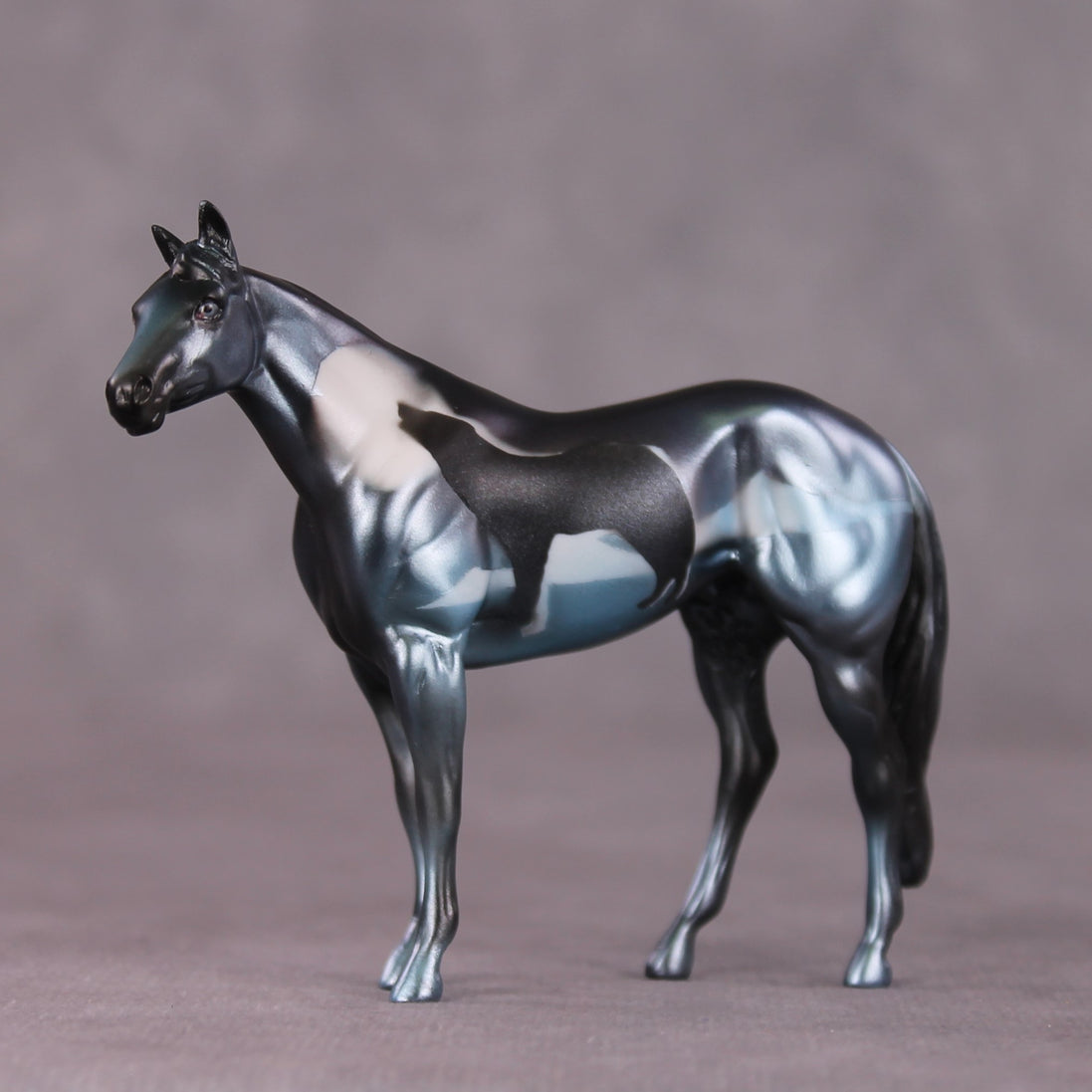 "Lobo Oscuro" OOAK Stock Chip By Kike Duarte SHCF25