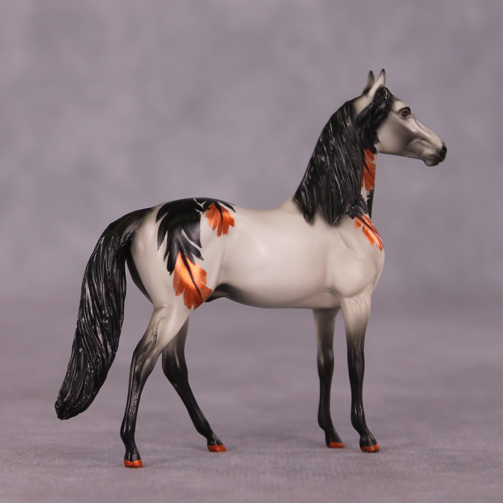 "Fleuron" OOAK Morgan Chip by Dawn Quick SHCF25