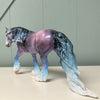 Planetarium OOAK Deco Purple &amp; Blue Irish Cob Horse By Jess Hamill EQ24