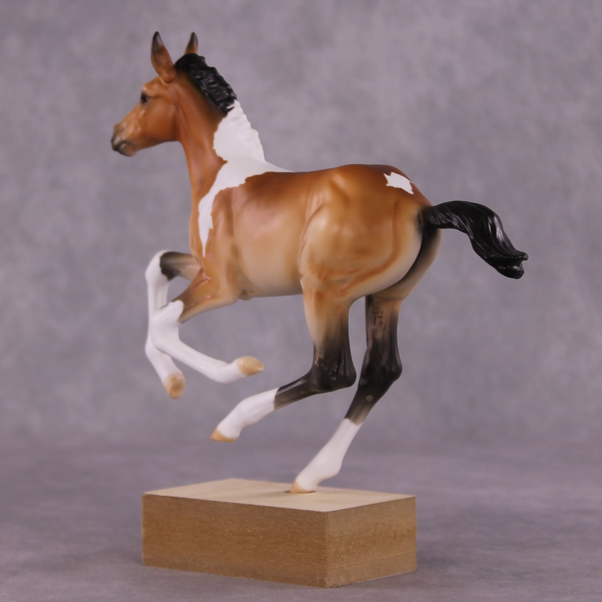 "Legal In Cali" OOAK Pimento Foal Blind Bag by Ellen Robbins SHCF25