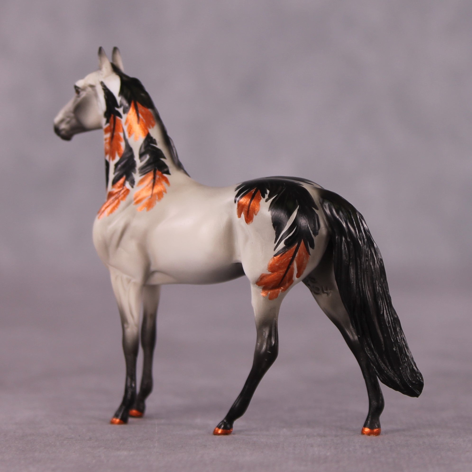 "Fleuron" OOAK Morgan Chip by Dawn Quick SHCF25