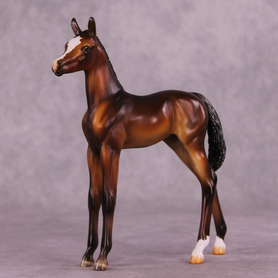 "Zigzag" OOAK FCM Arabian Foal by Julie Keim EQ25