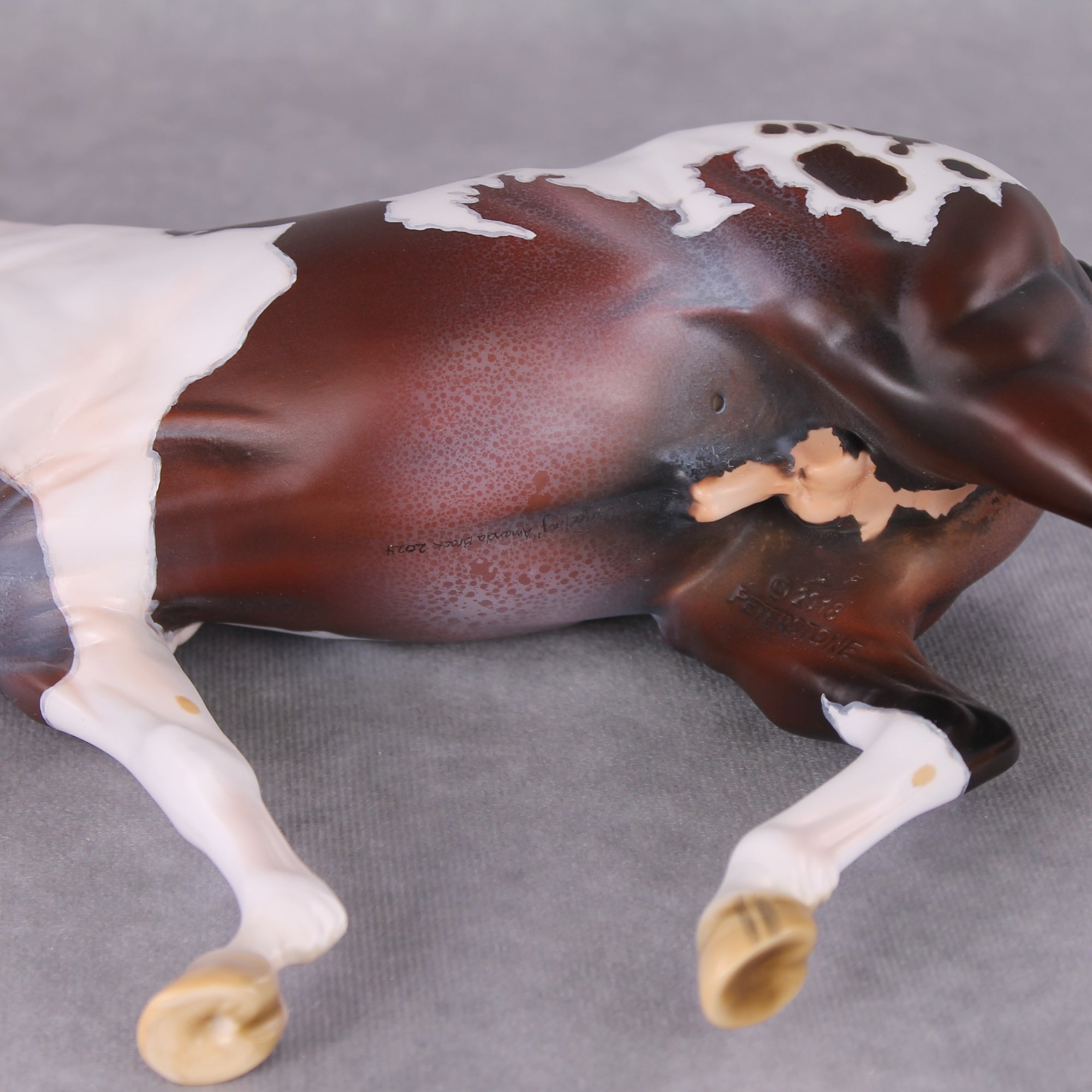 "Darjeeling" OOAK Roan Pintaloosa Irish Draught Painted By Amanda Brock Best Offers 01/07/25