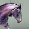 Planetarium OOAK Deco Purple &amp; Blue Irish Cob Horse By Jess Hamill EQ24