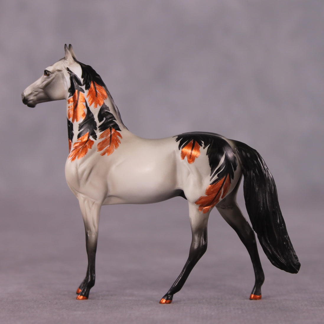 "Fleuron" OOAK Morgan Chip by Dawn Quick SHCF25