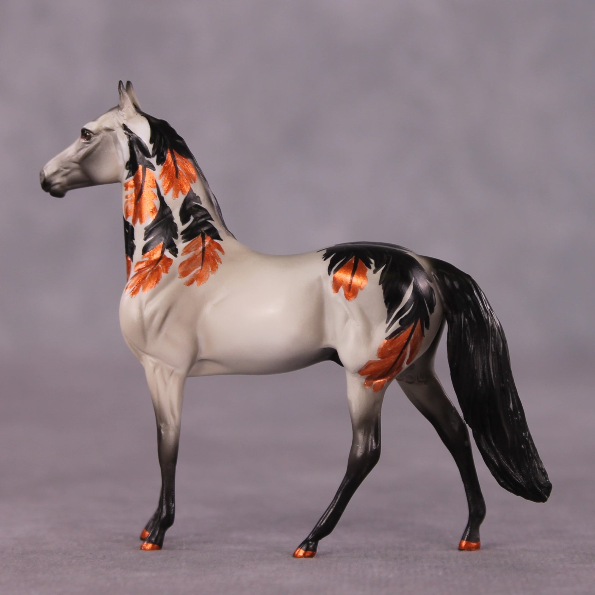 "Fleuron" OOAK Morgan Chip by Dawn Quick SHCF25