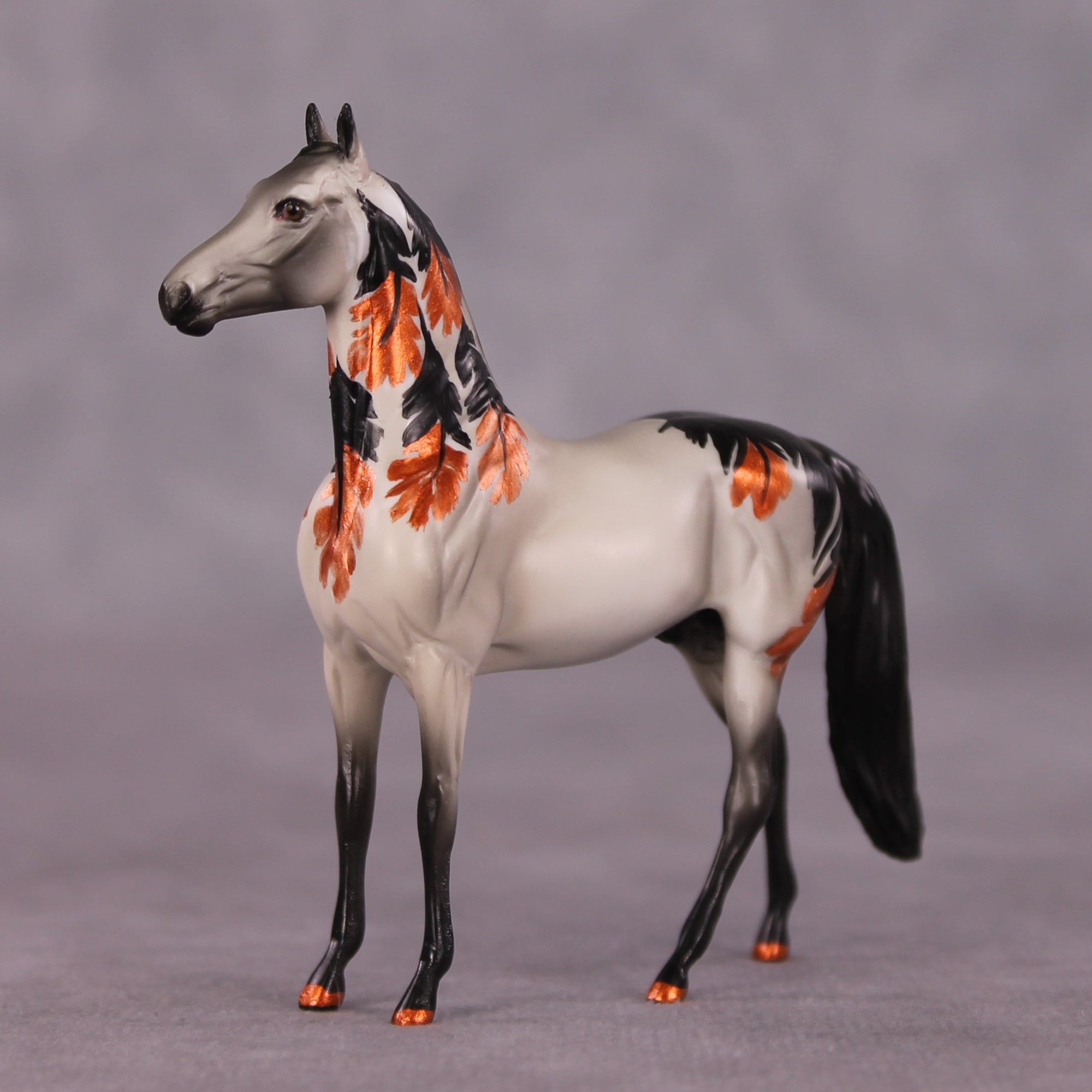 "Fleuron" OOAK Morgan Chip by Dawn Quick SHCF25