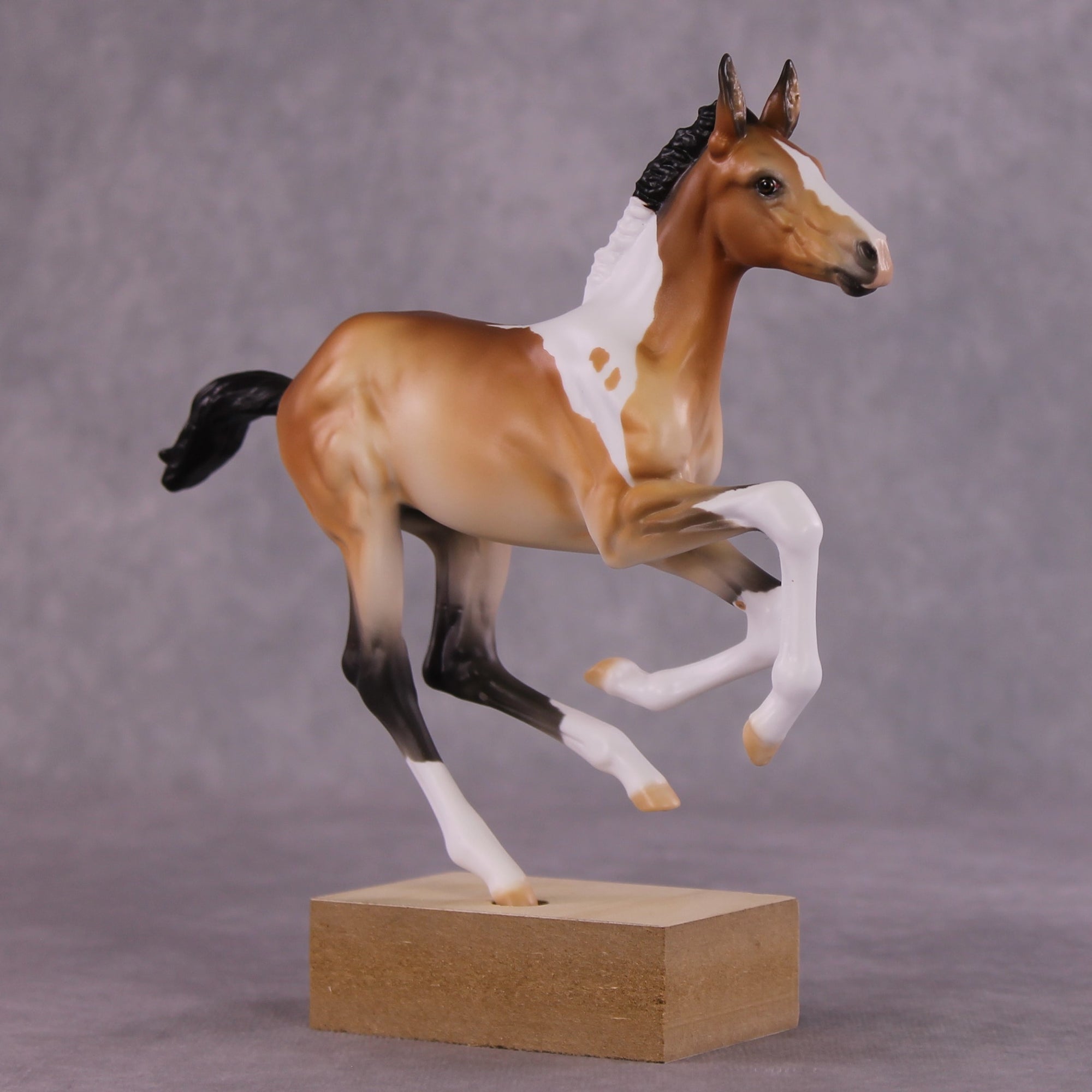 "Legal In Cali" OOAK Pimento Foal Blind Bag by Ellen Robbins SHCF25